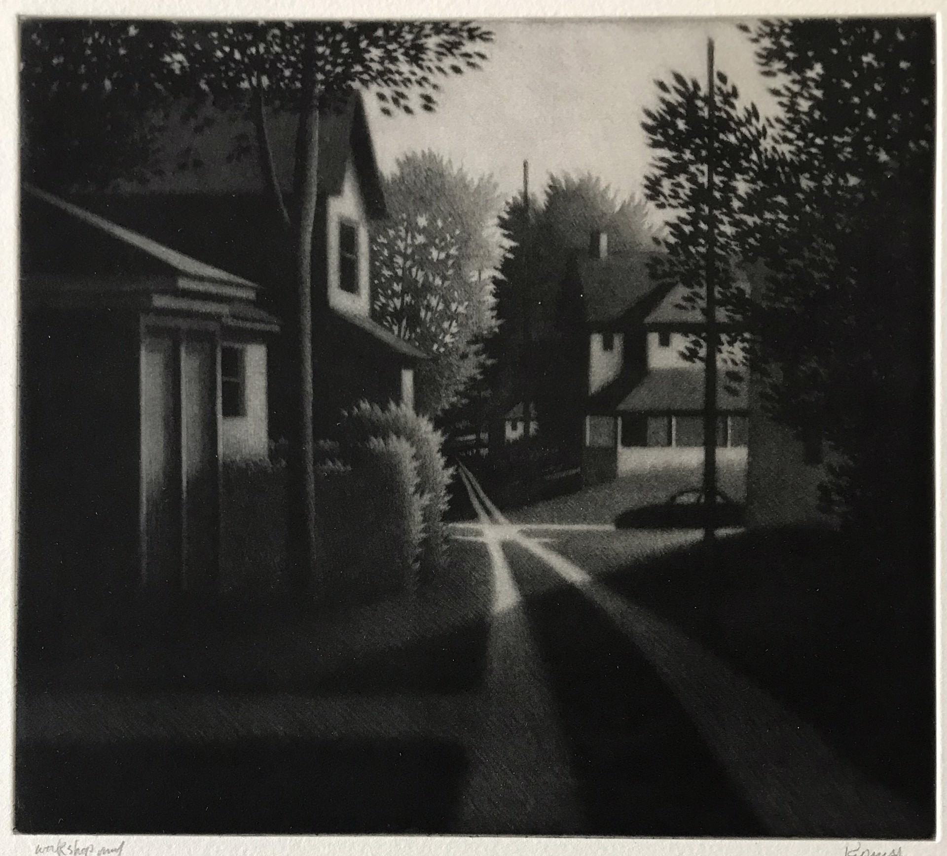 Alleys, Springfield Proof 5 by Robert Kipniss
