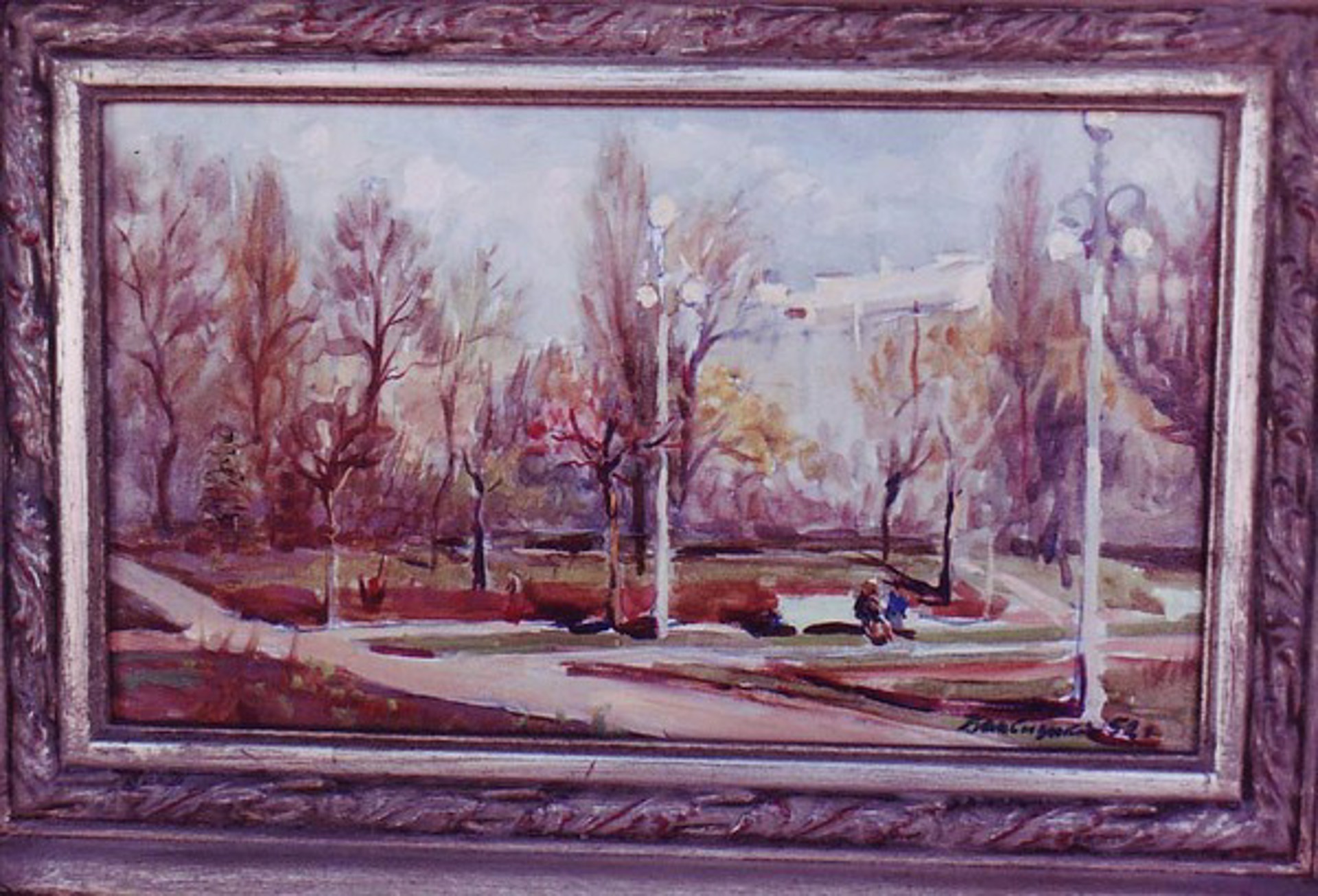 In Shevchenko Park by Valentin Sizikov