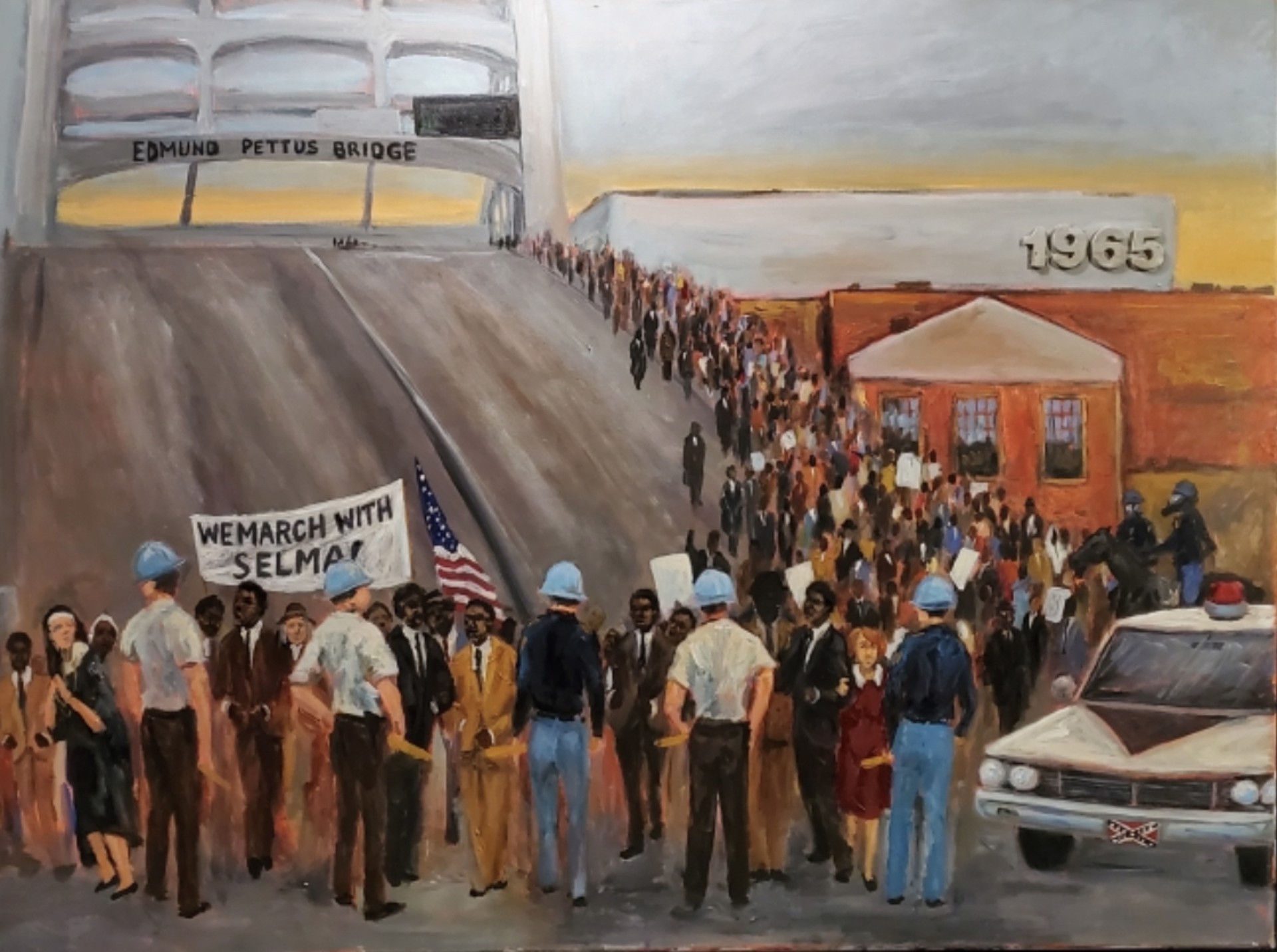 We March From Selma by Ted Ellis