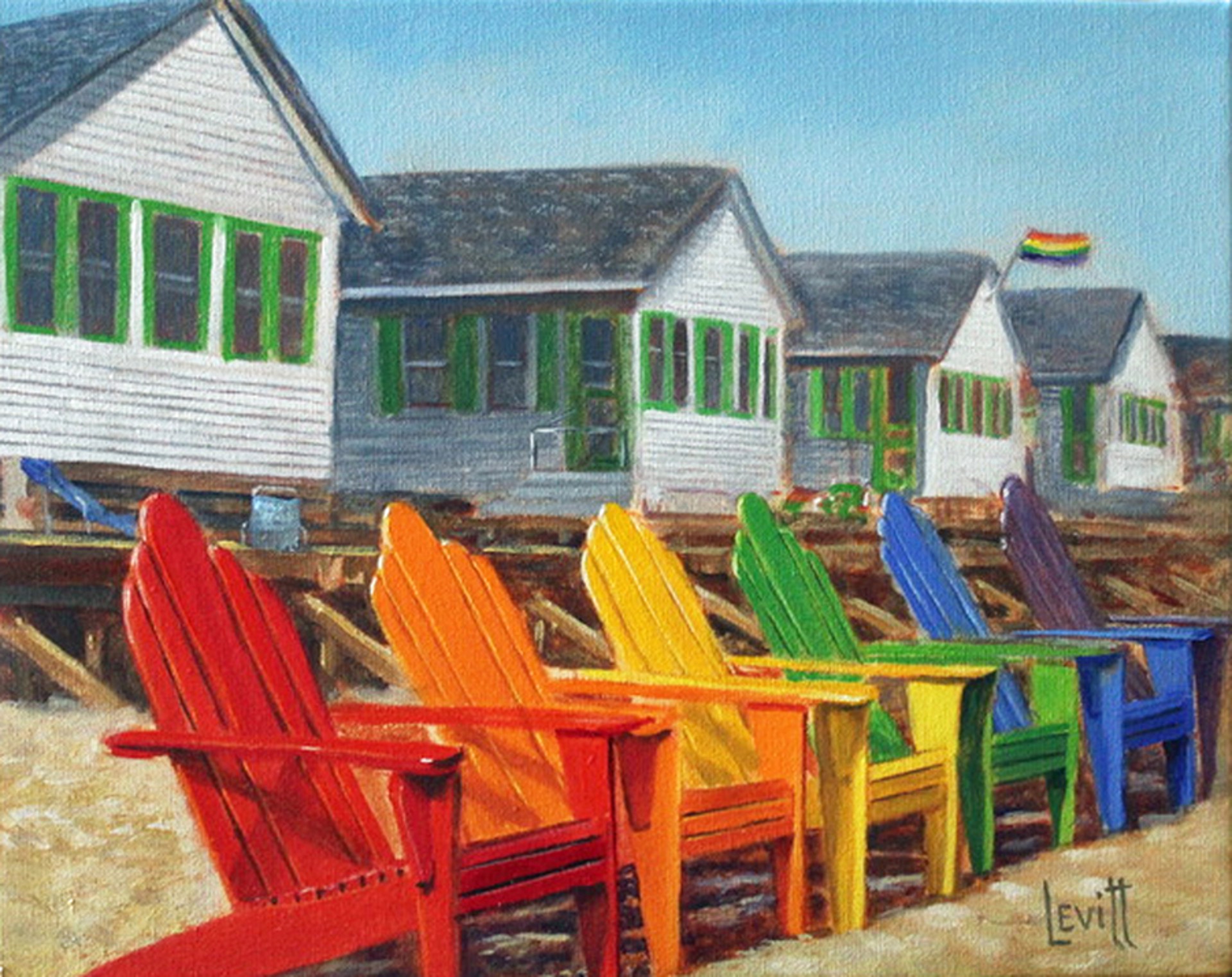 Beachside Pride by Barney Levitt