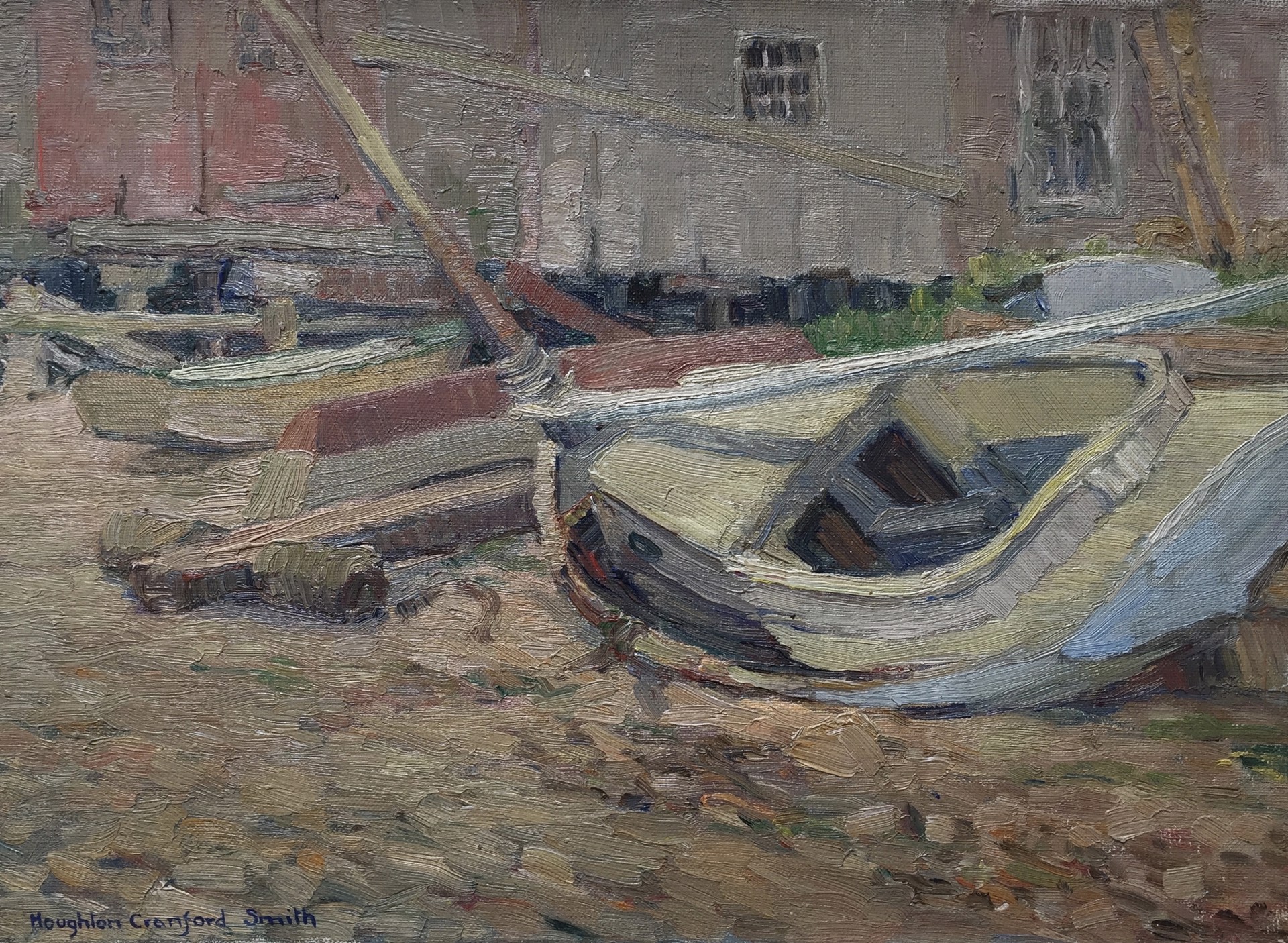 Beached Boat by Houghton Cranford Smith