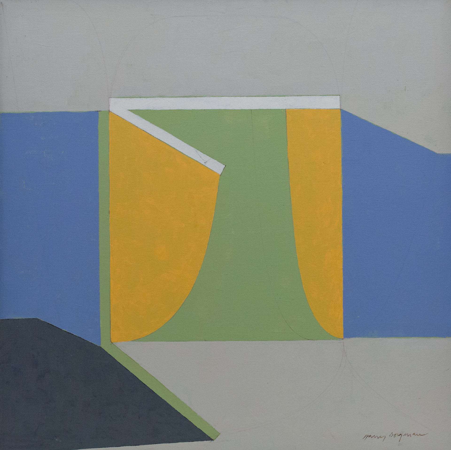 Orange Blue Perception by Harry Borgman