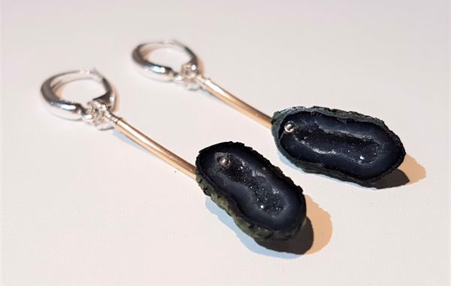 Geode Agate Earrings by LULU | B DESIGNS