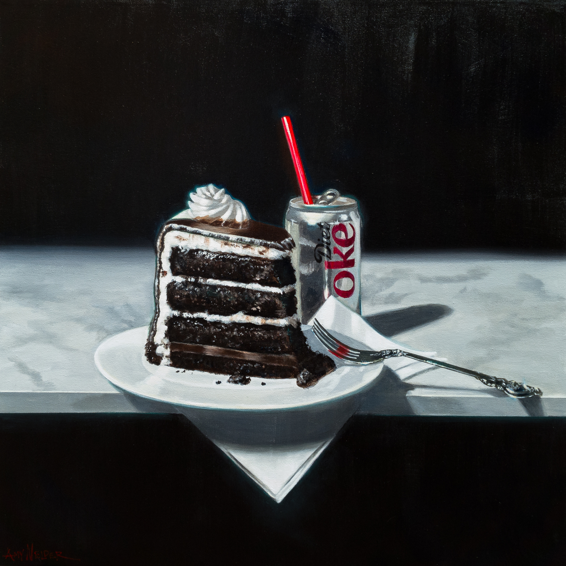 Kidding Myself with Cake (S/N) by Amy Nelder