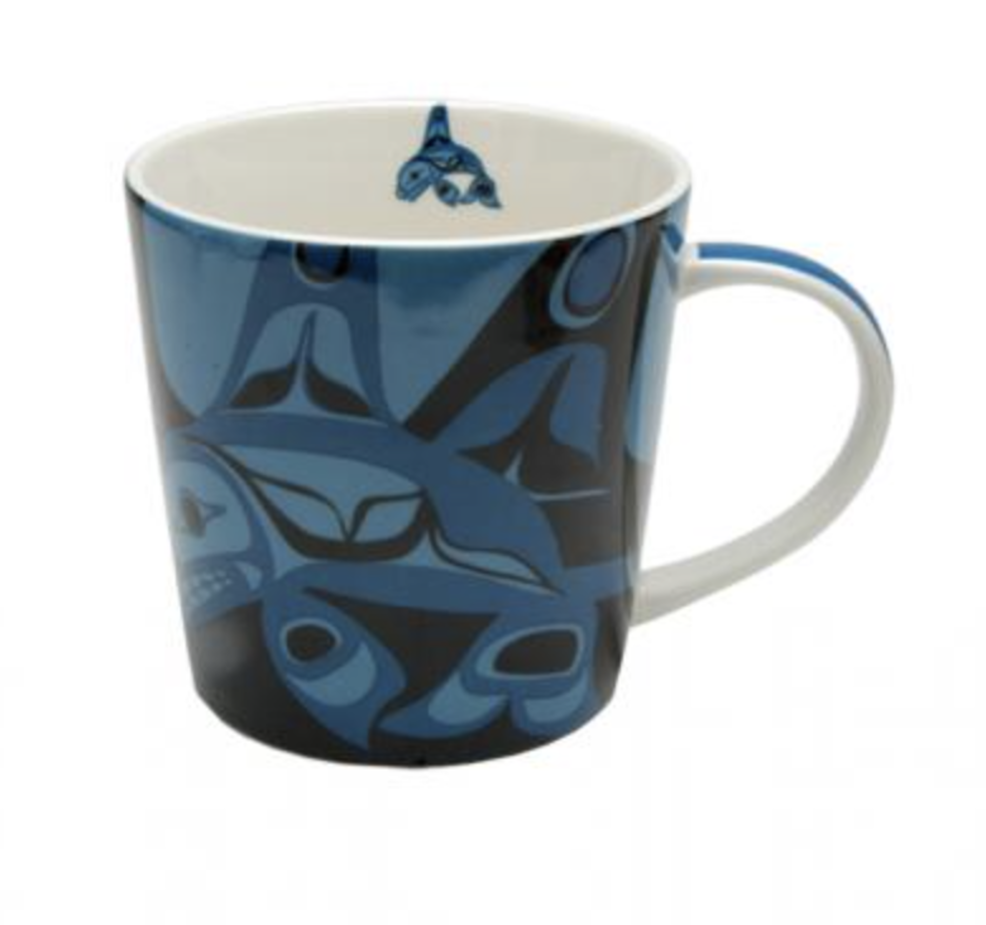 Orca Ceramic Boxed Mug by Bill Helin