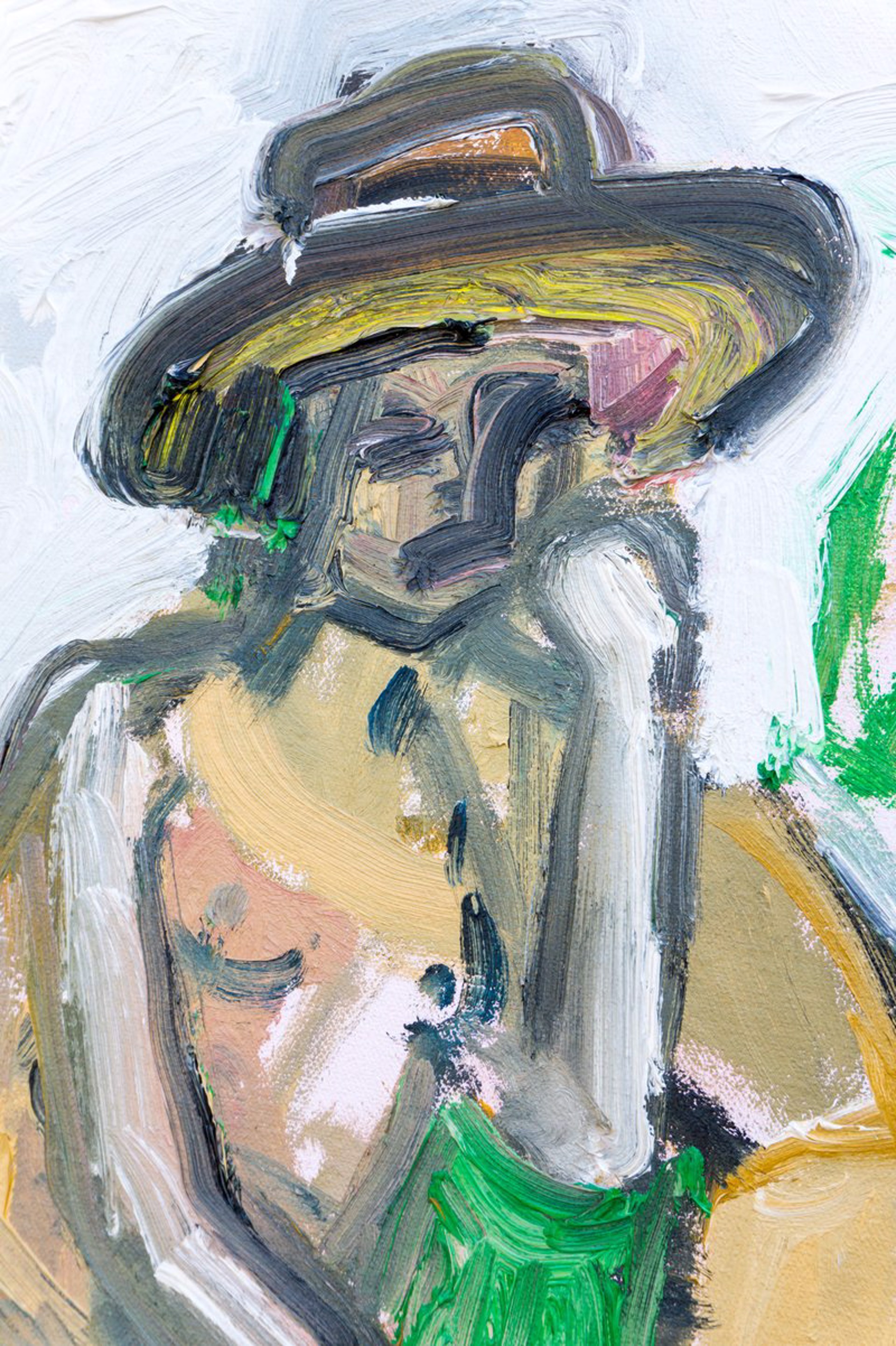 Nude in Hat by Anne-Louise Ewen