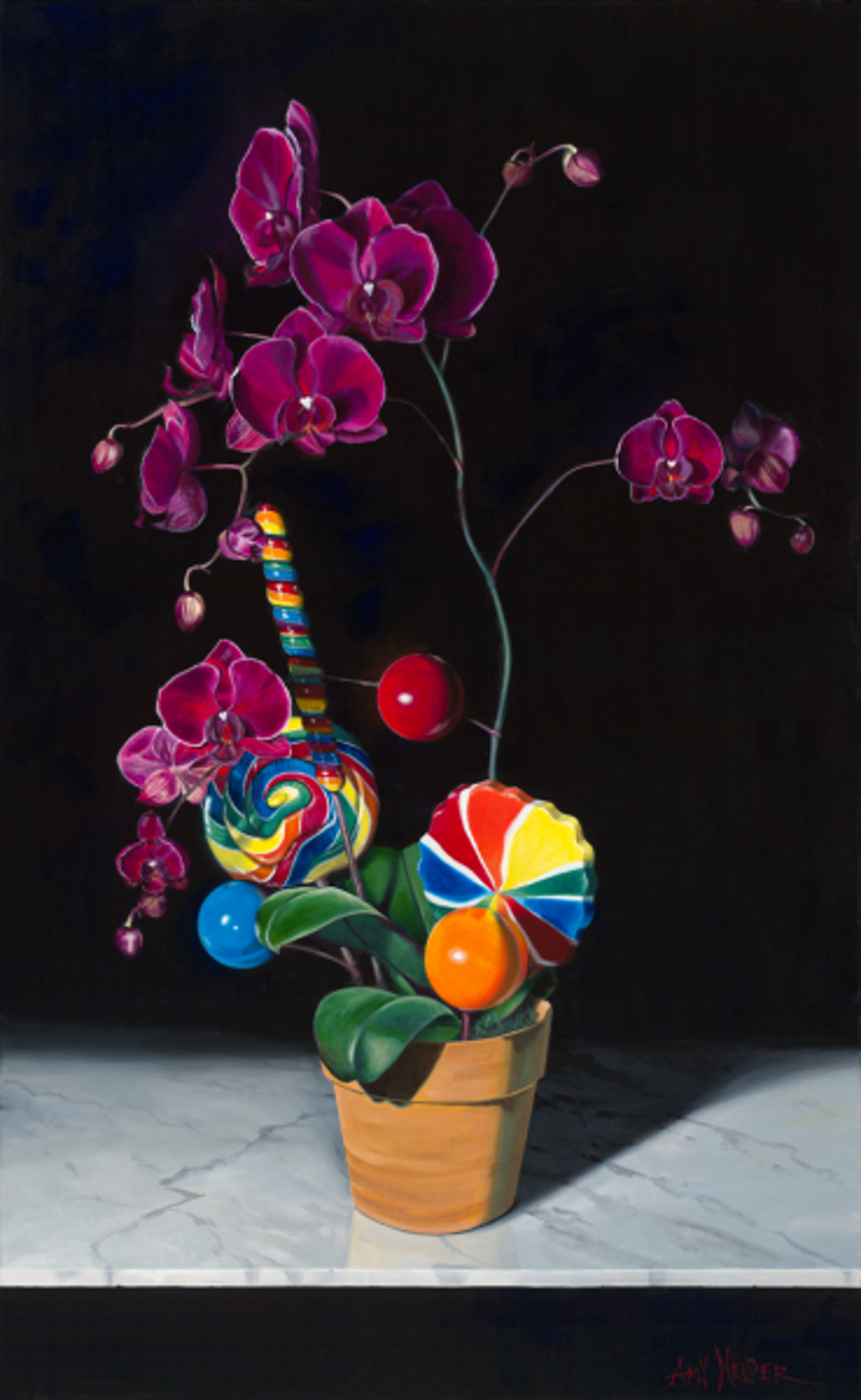 Orchidpop (S/N) by Amy Nelder