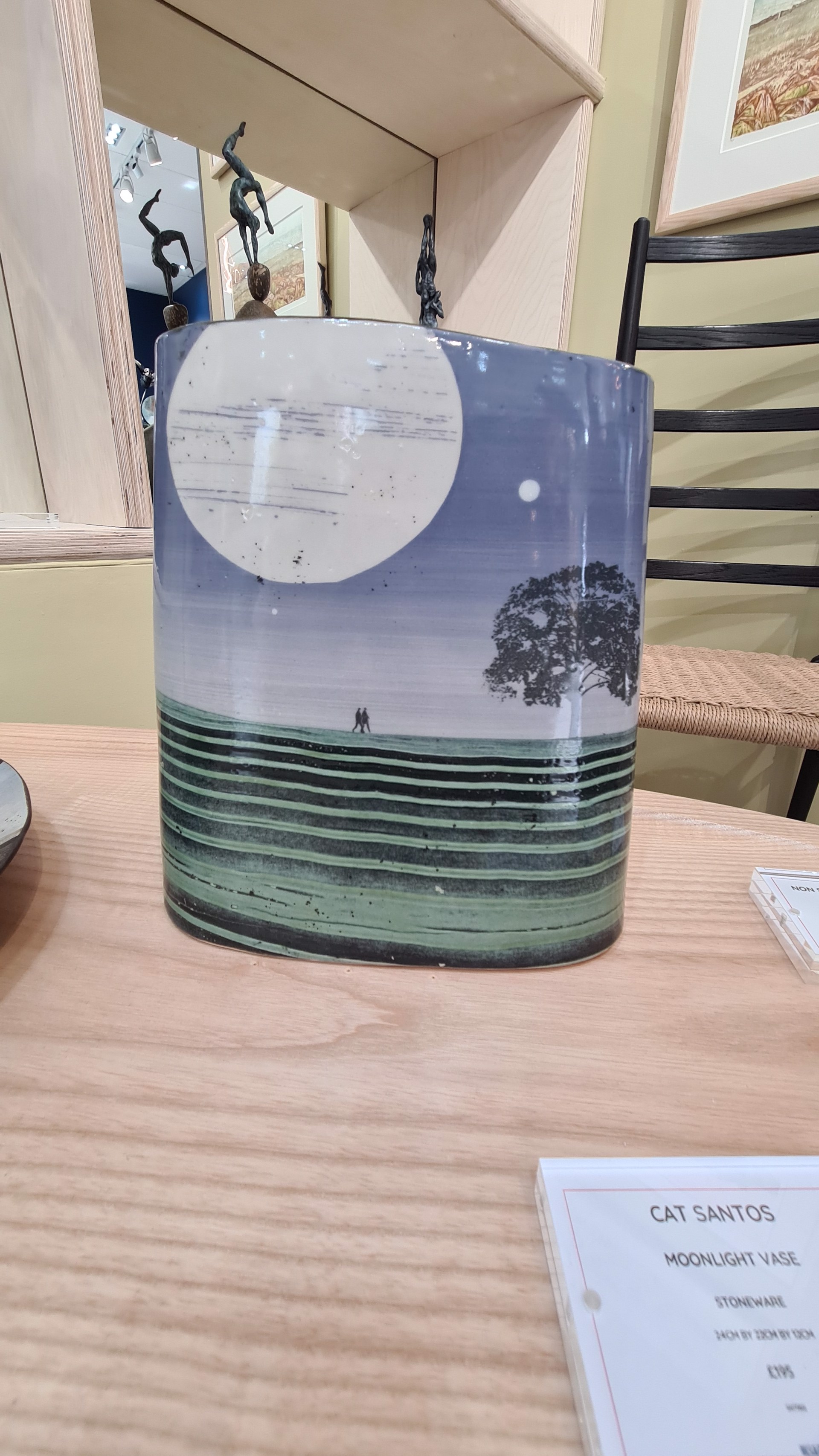 Moonlight Vase by Cat Santos