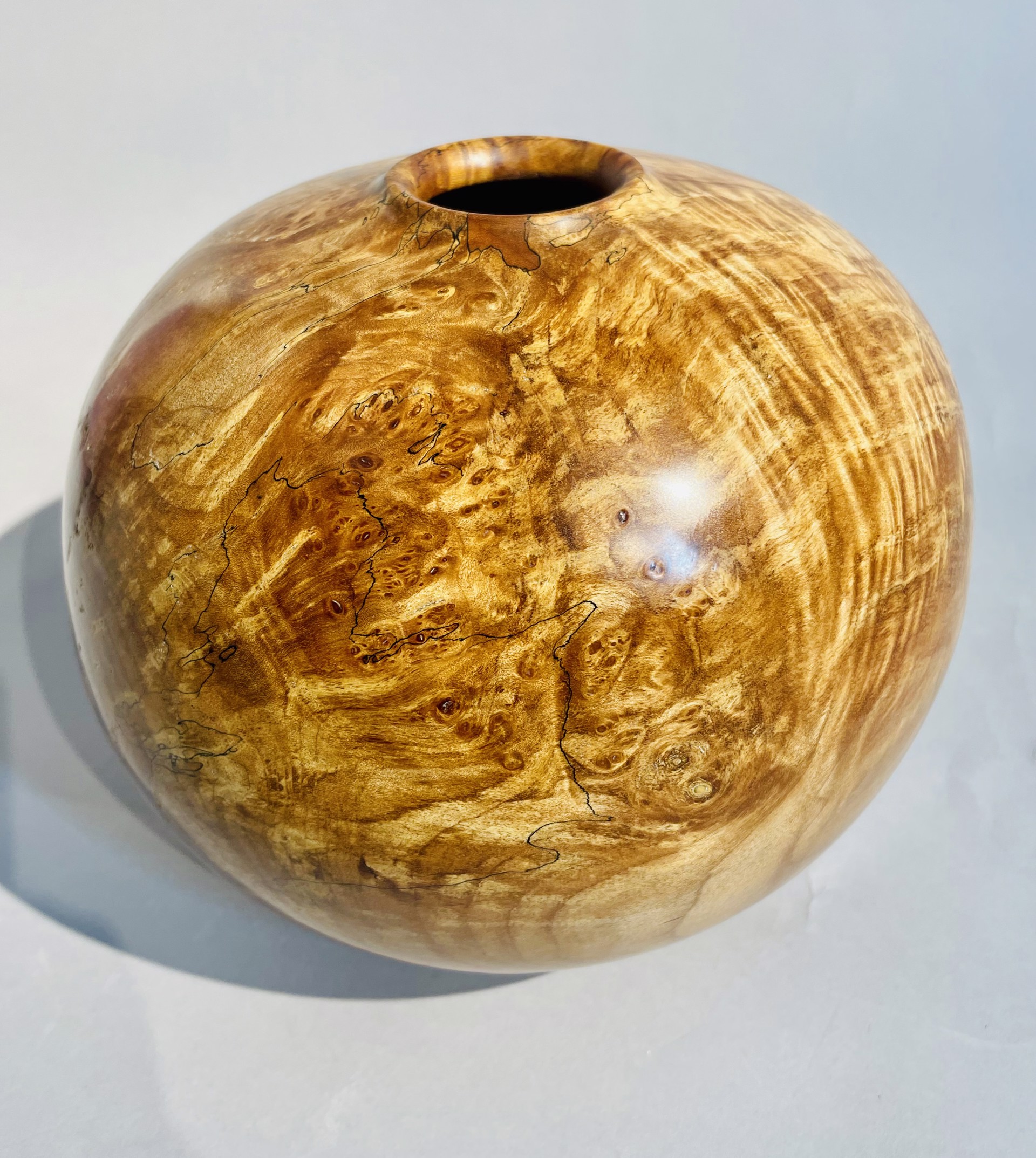 Maple Burl Vase by Tyler Pierce
