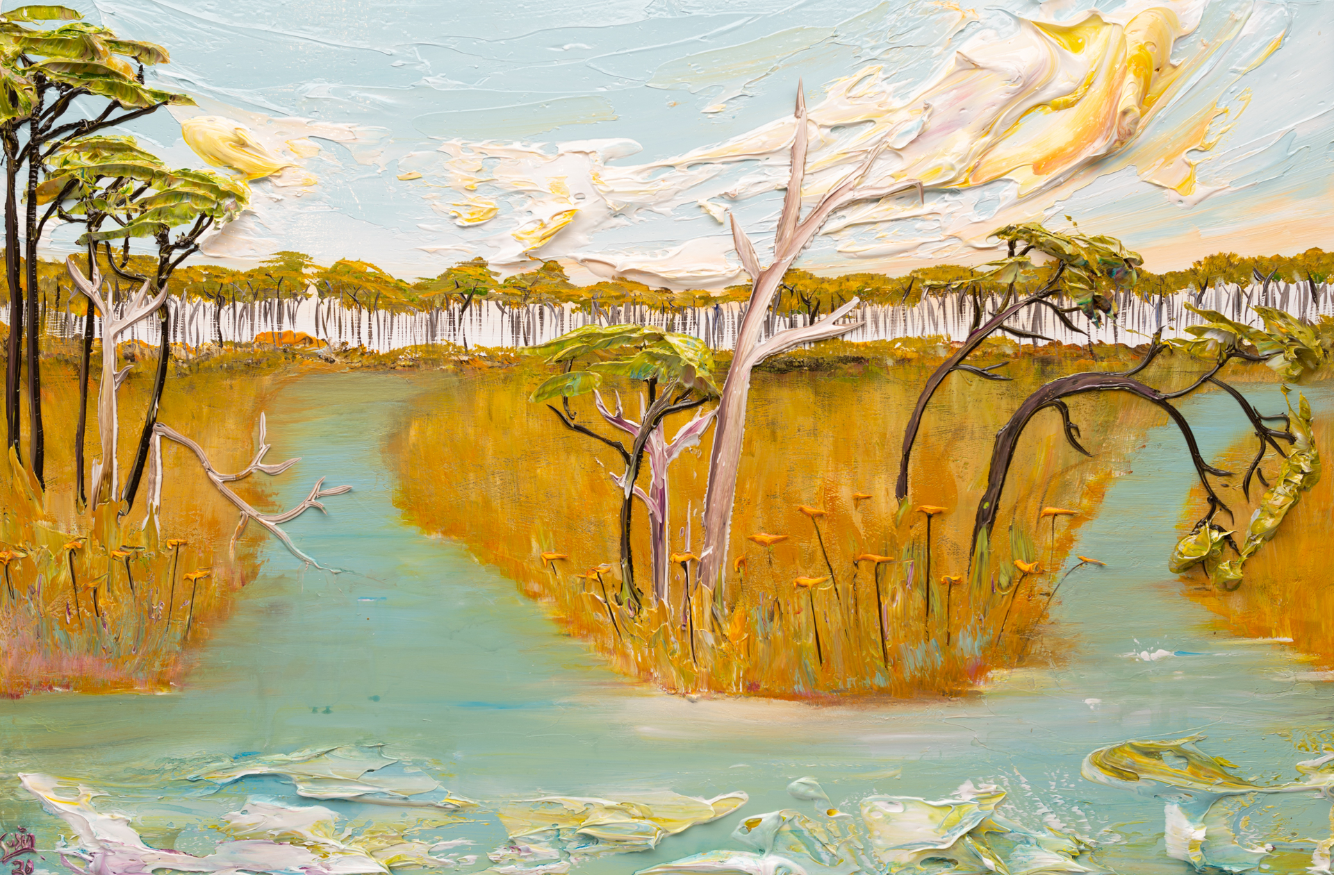 LAKESCAPE LS-36X24-2020-011 by JUSTIN GAFFREY