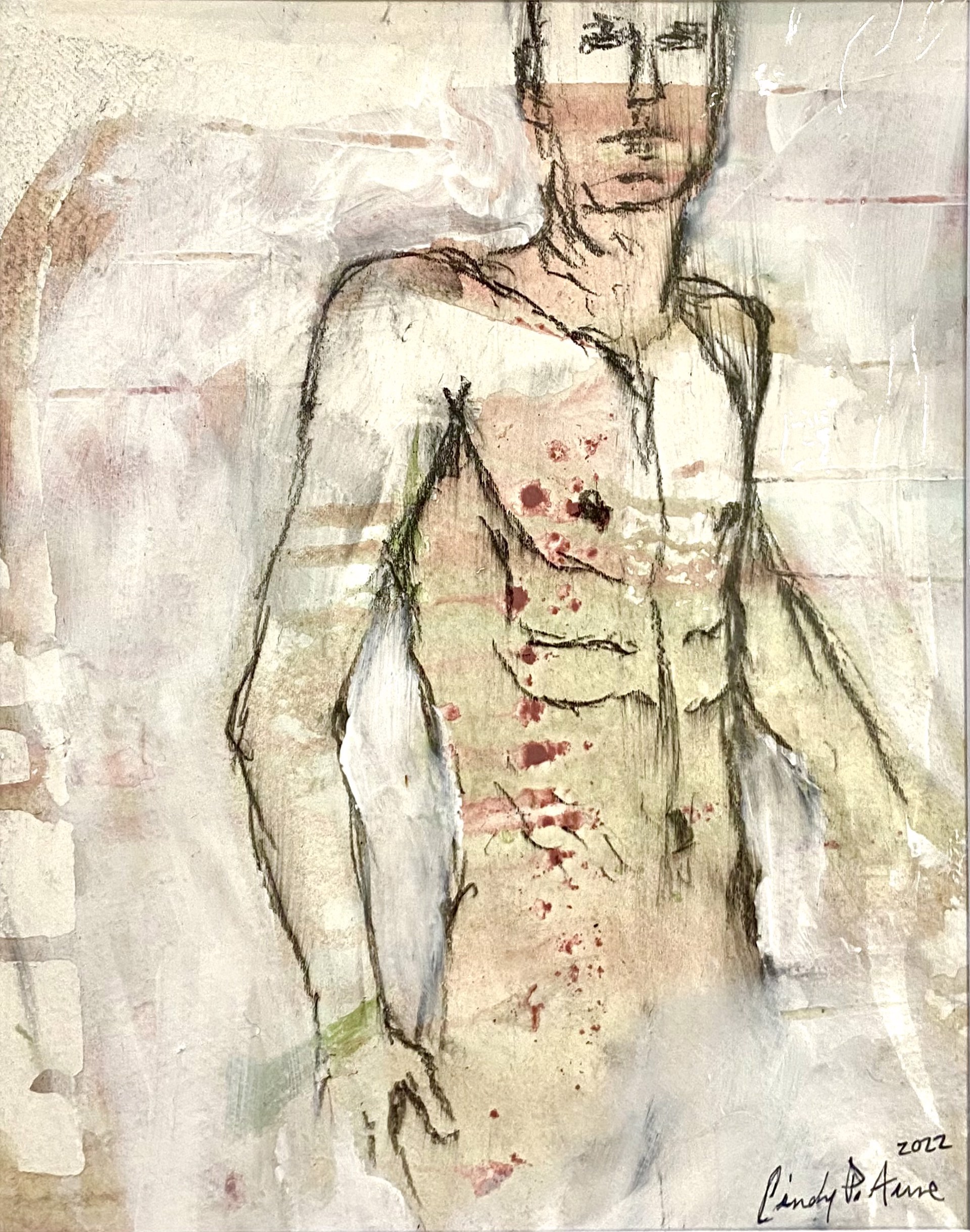 Male Figure 1 by Cindy Aune
