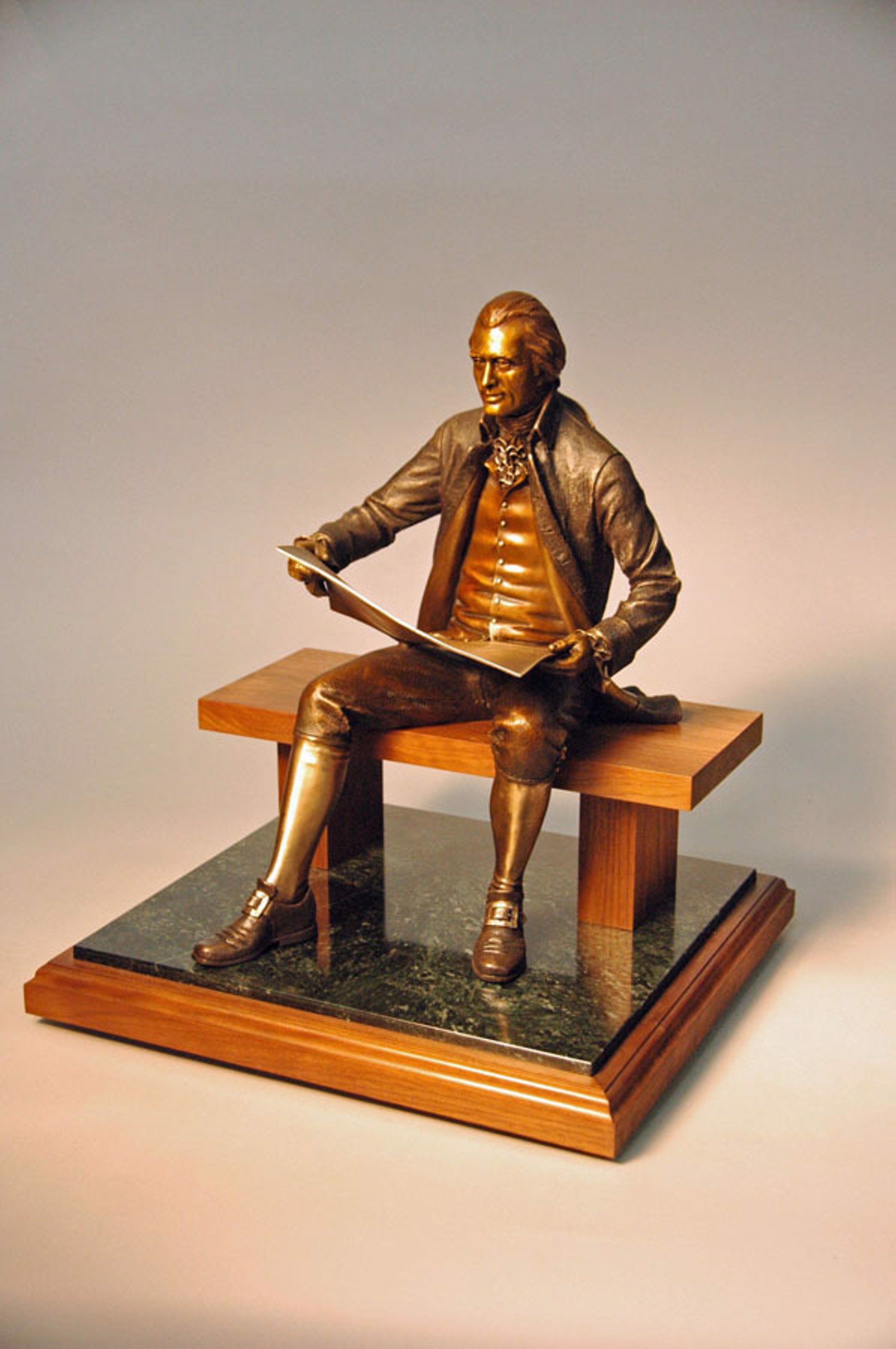 Thomas Jefferson Maquette by George and Mark Lundeen