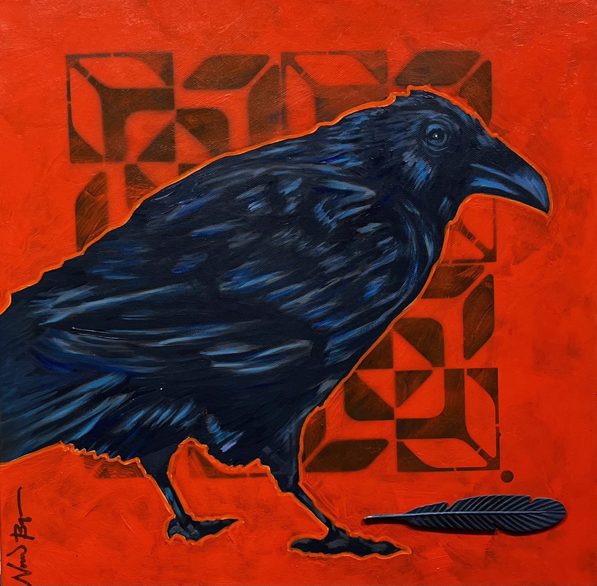 Red Raven by Nocona Burgess