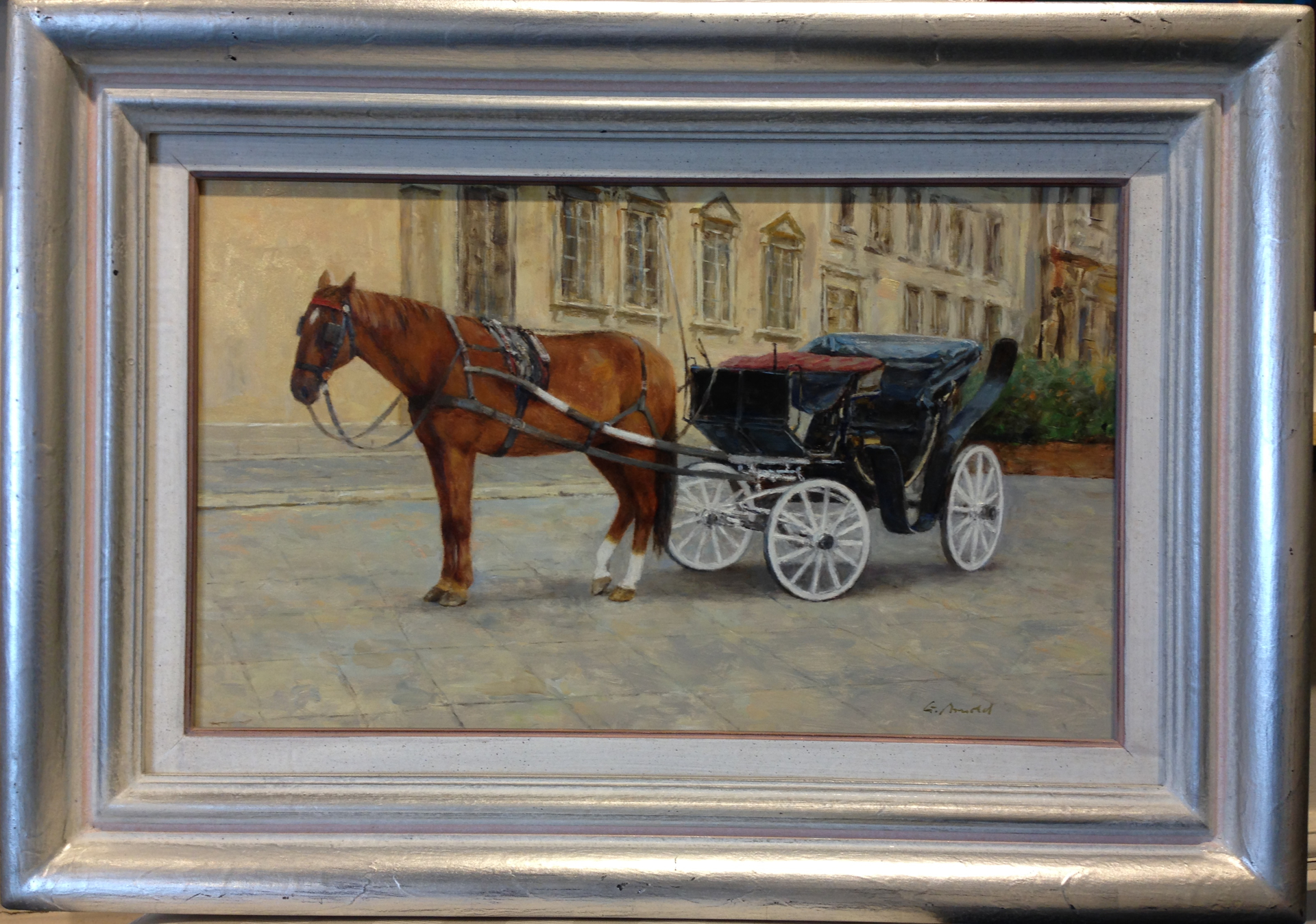 Horse Carriage, Florence, Italy by Gerhard Arnold