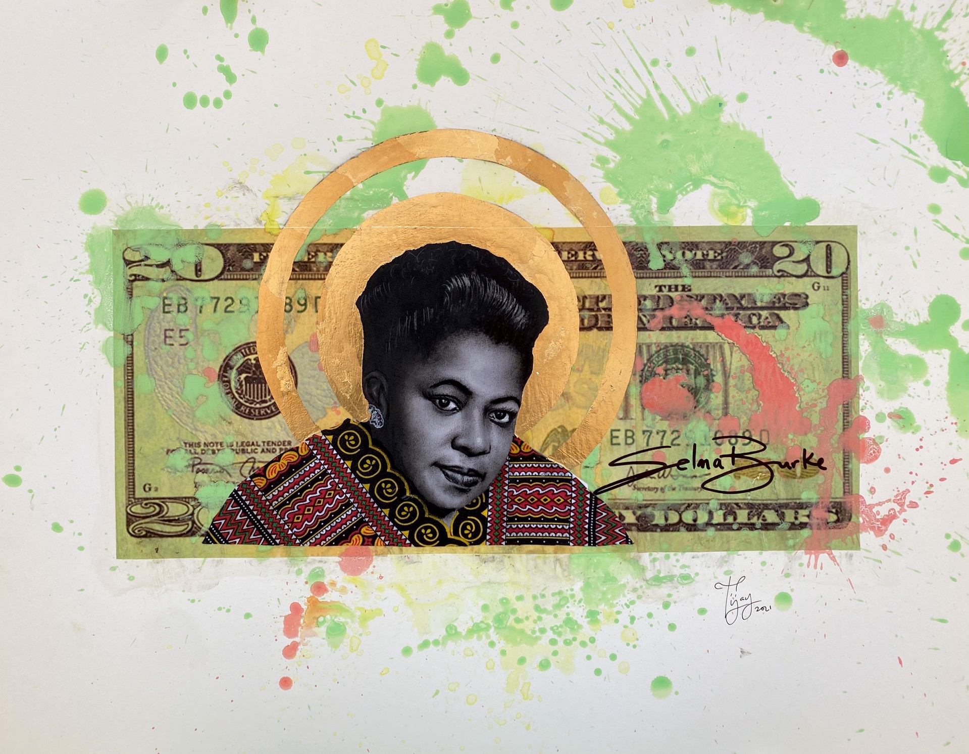 The Pride of Our Village, Selma Burke by Tijay Mohammed