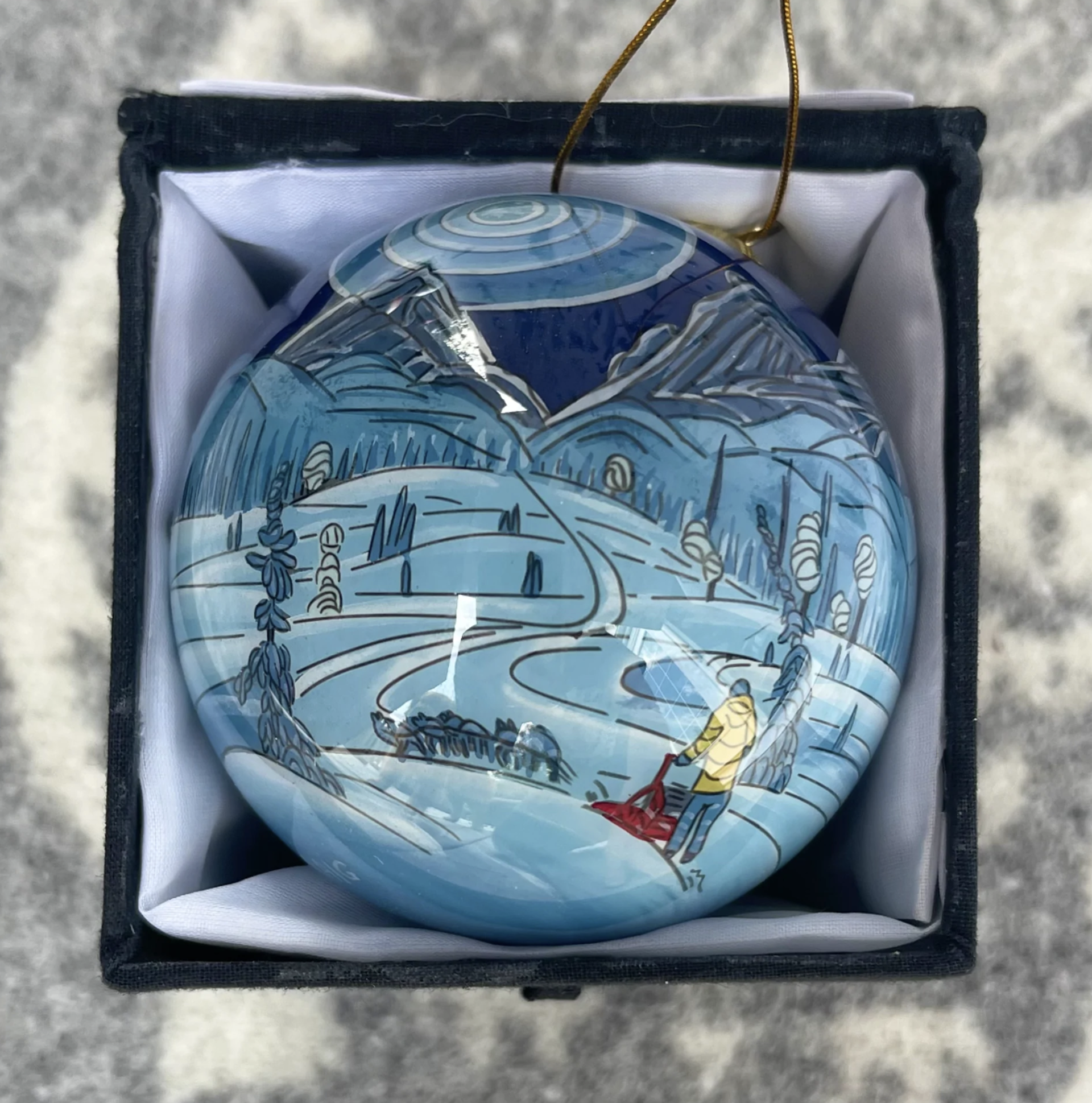 The Quest Ornament by Robbie Craig