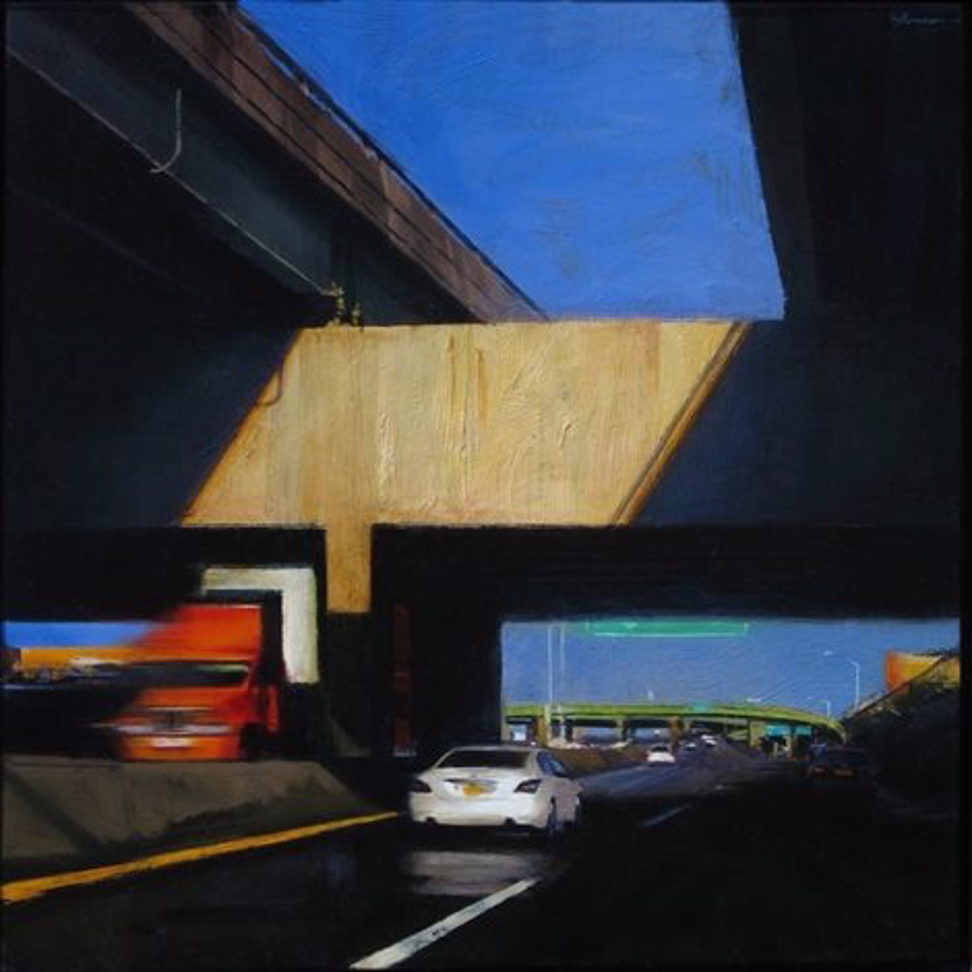 Divided Highway, Closed Ramp Series by Ben Aronson