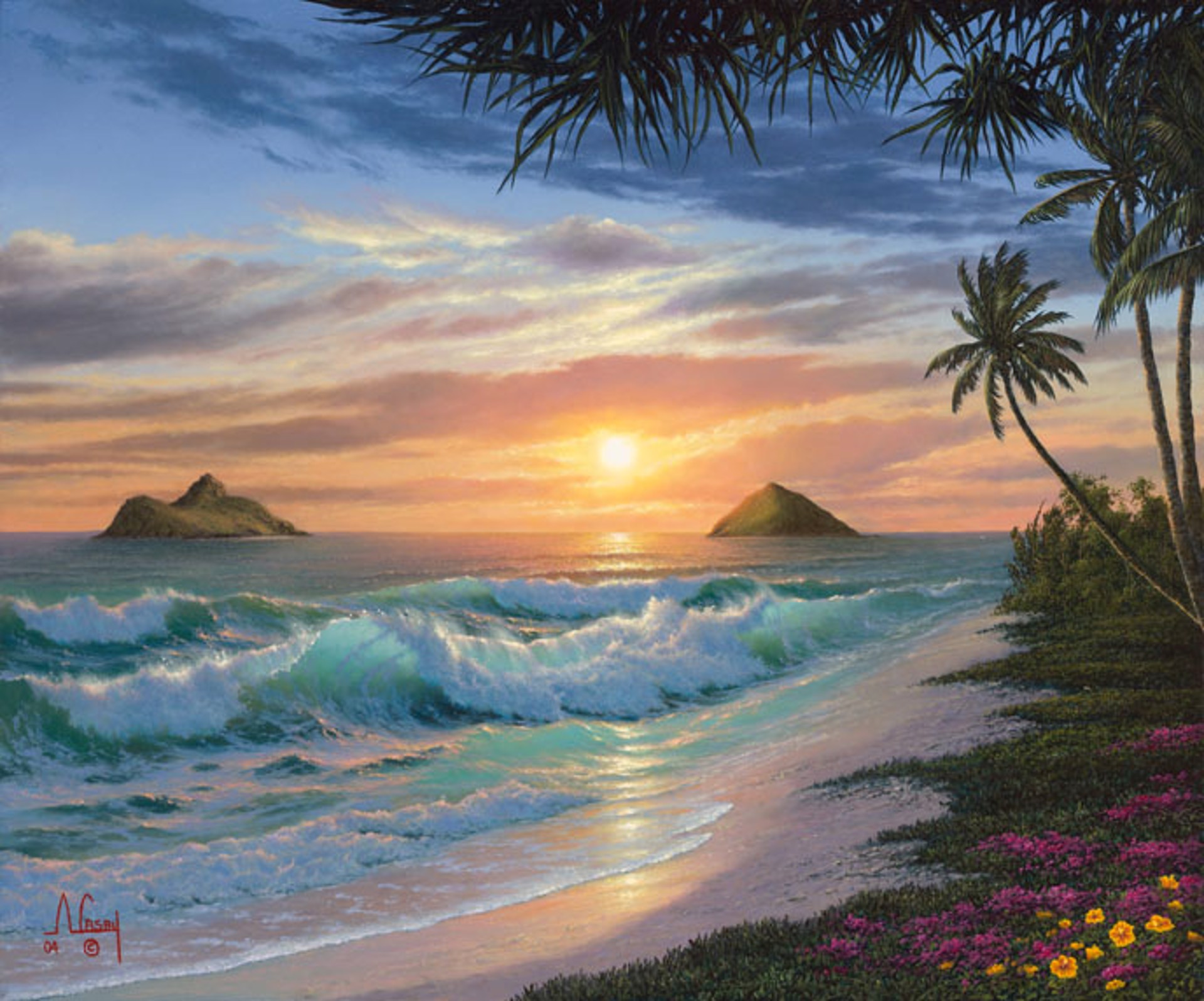 First Light Lanikai by Anthony Casay