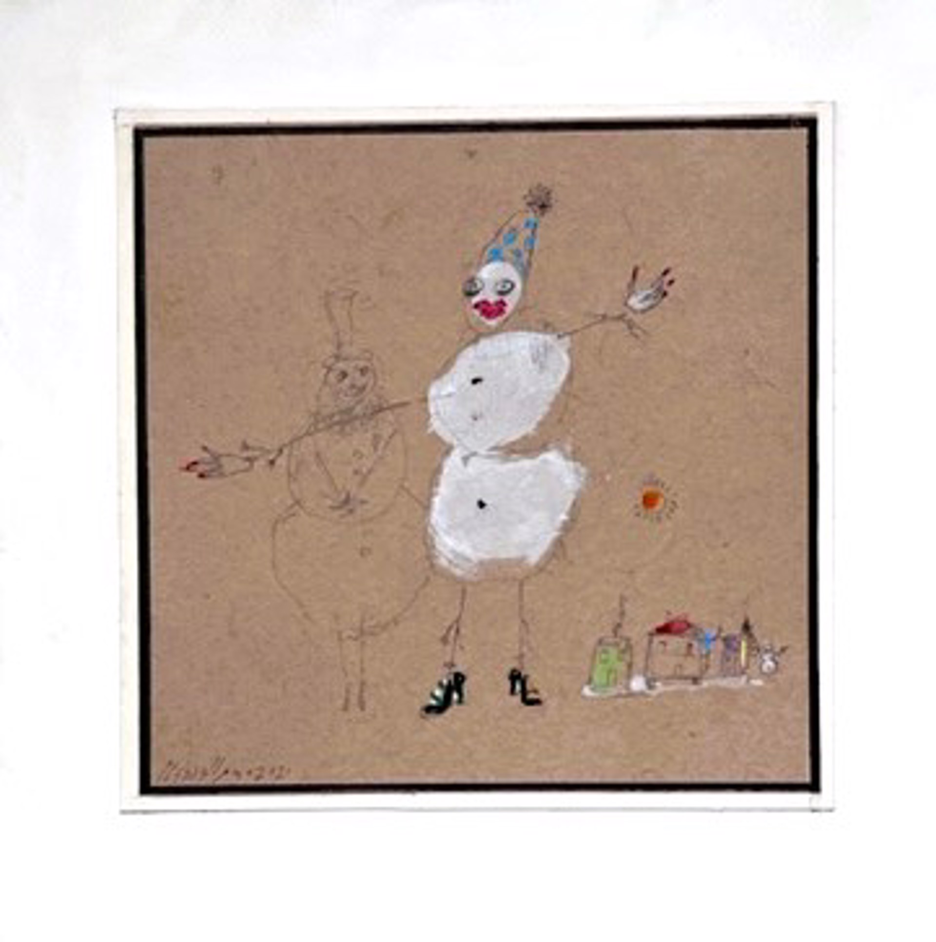 Snowman in Drag by Sue LLewellyn