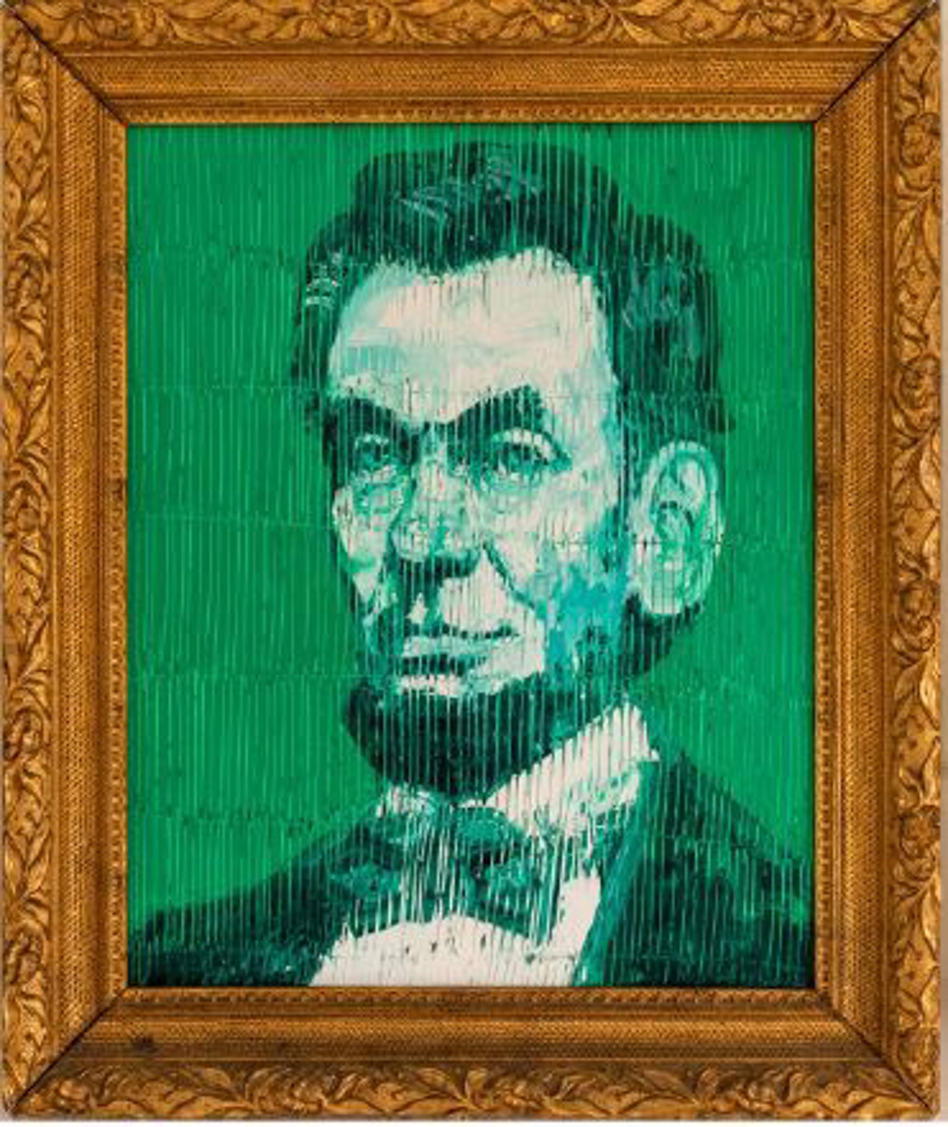 President Lincoln by Hunt Slonem