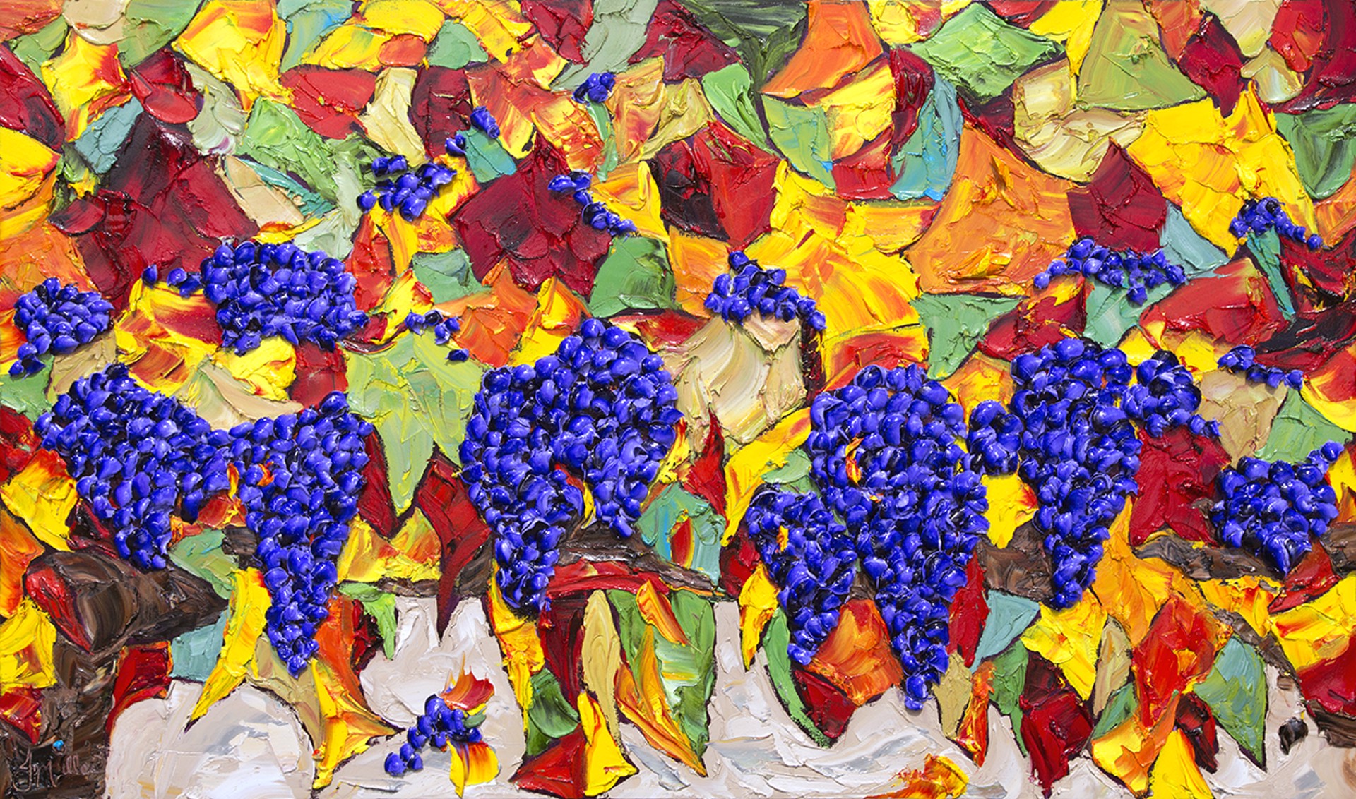 Vibrant Vineyards by JD Miller