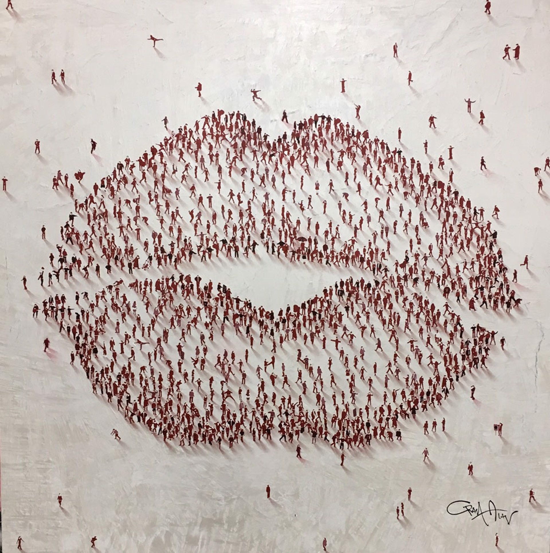 Rouge Kiss (Everyone Loves a Kiss) by Craig Alan, Populus Homage
