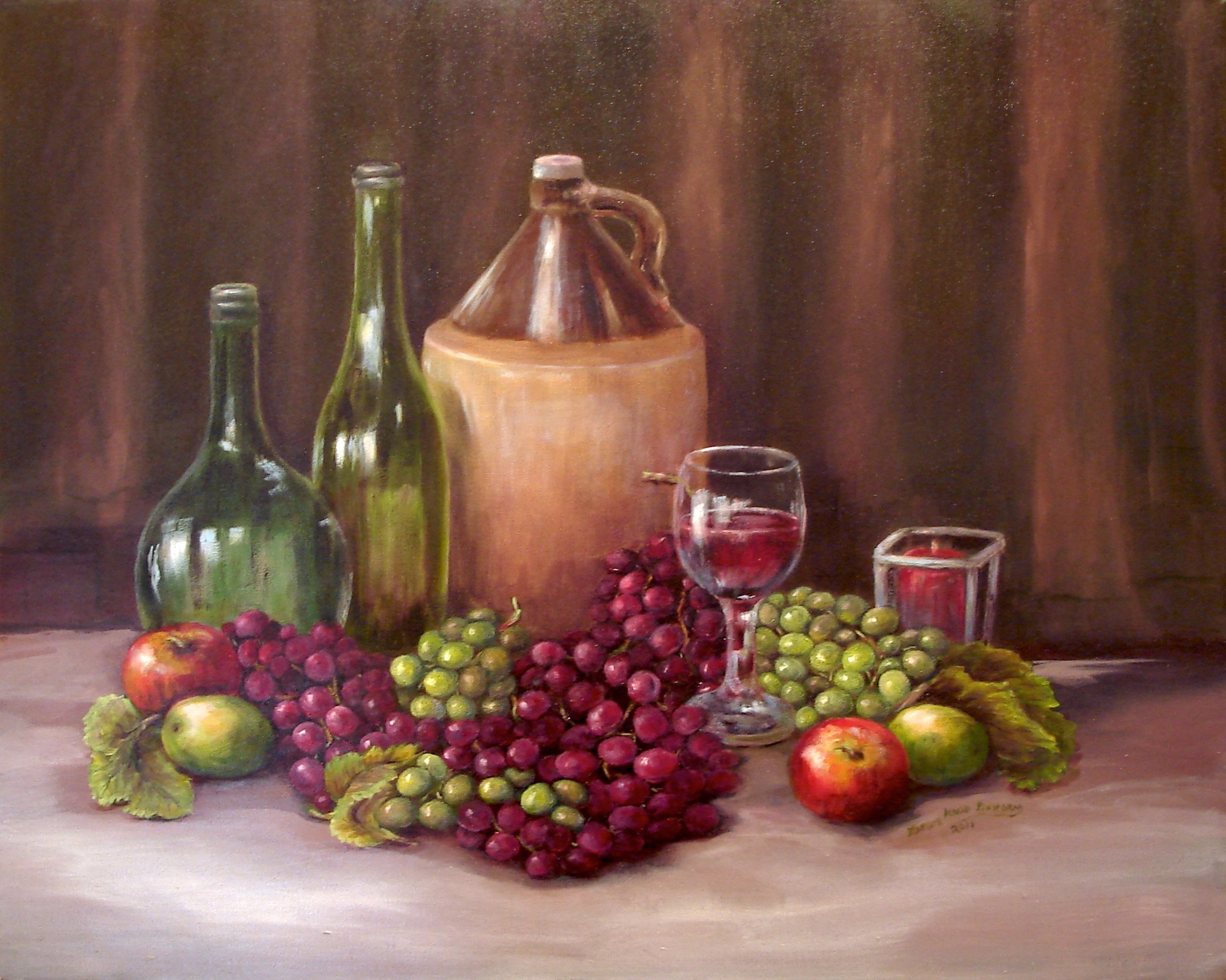 Wine Lover's Dream by Florence Pinhorn