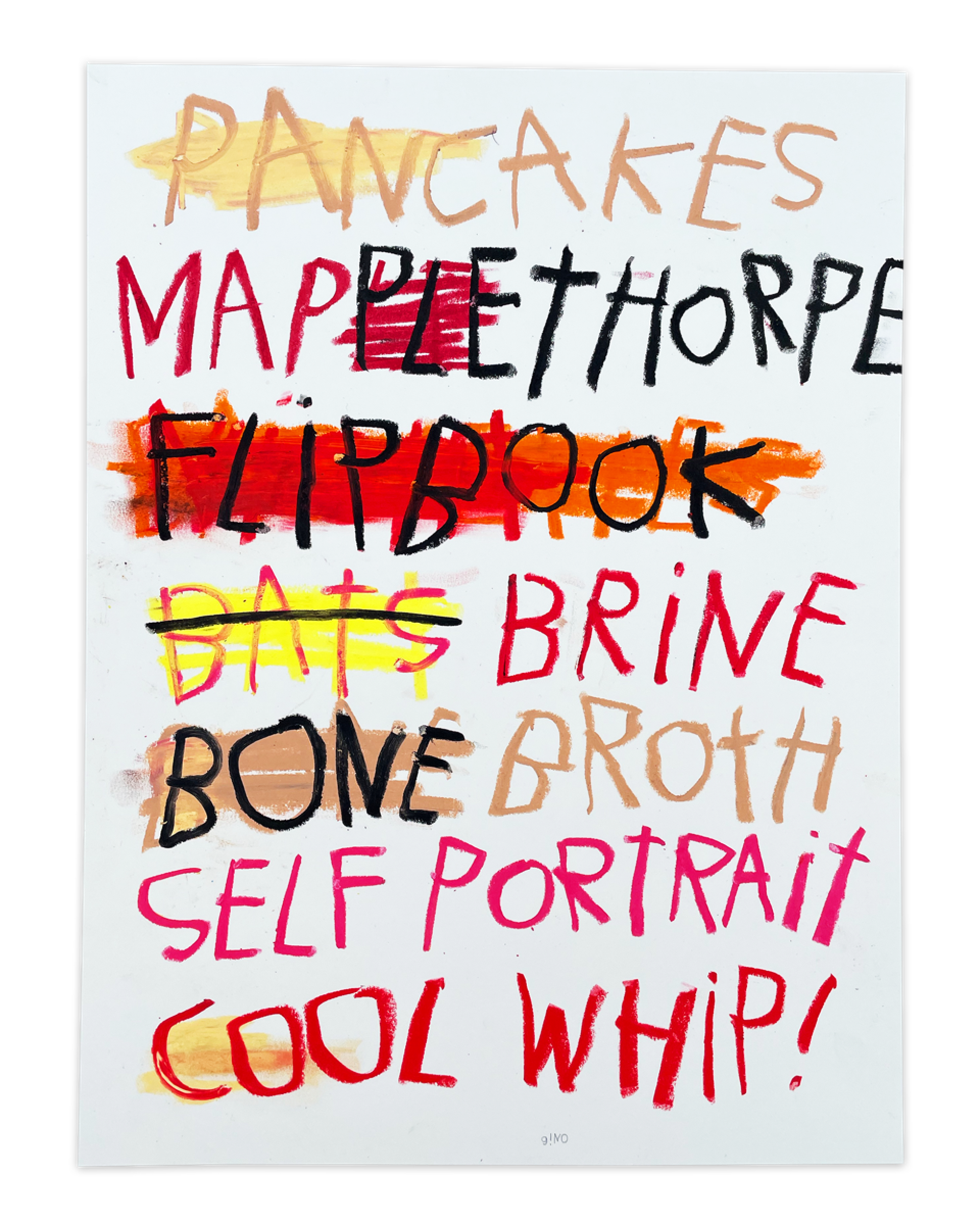 pancakes, mapplethorpe! by Gino Belassen