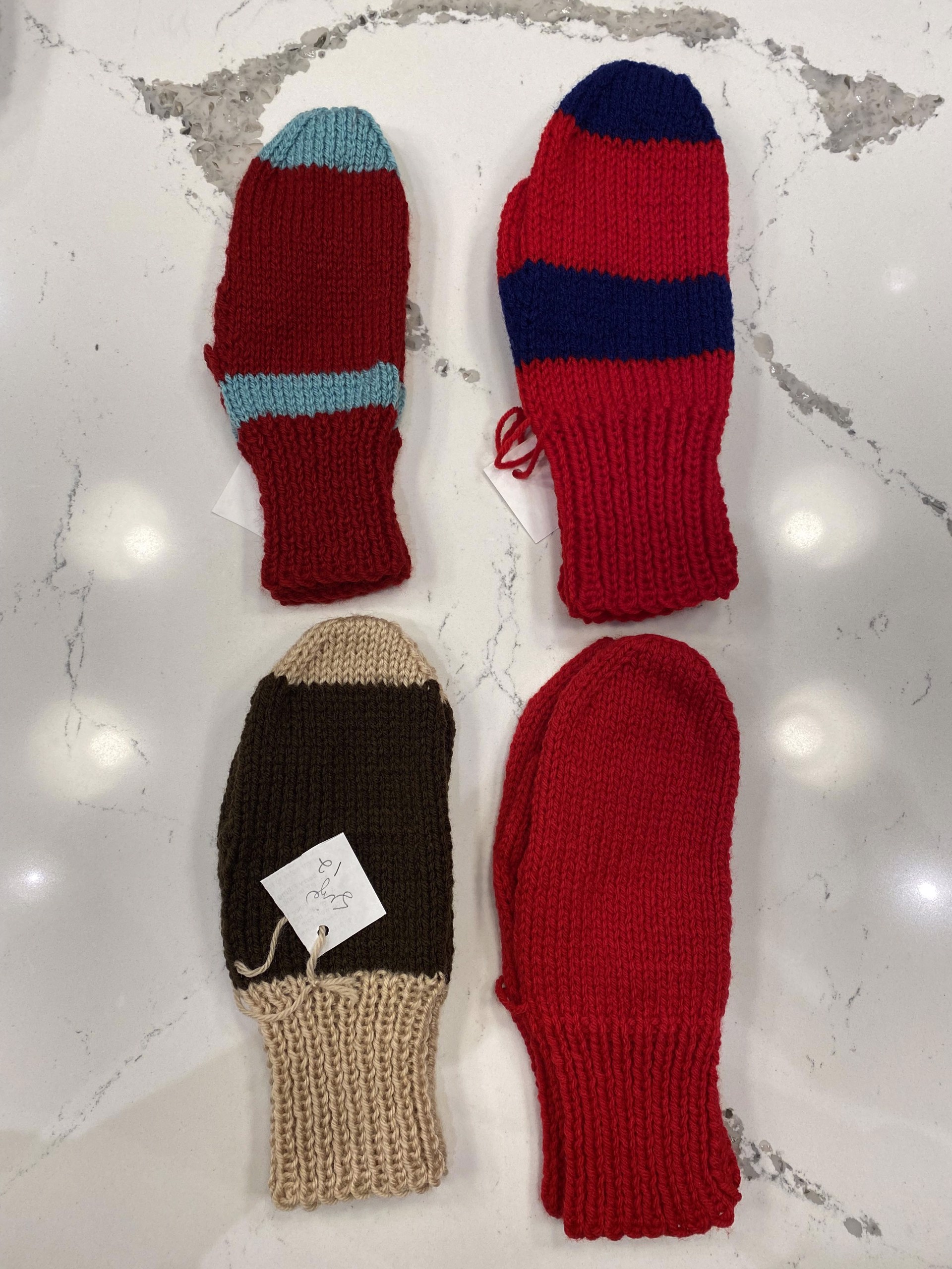 Handmade Mittens - Size 12 by Cathy Miller