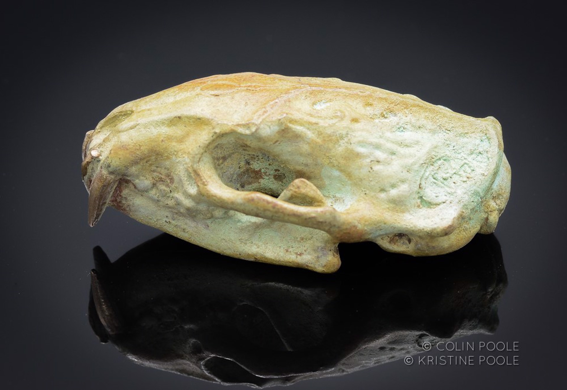 Mink Talisman Skull 1 by Colin & Kristine Poole