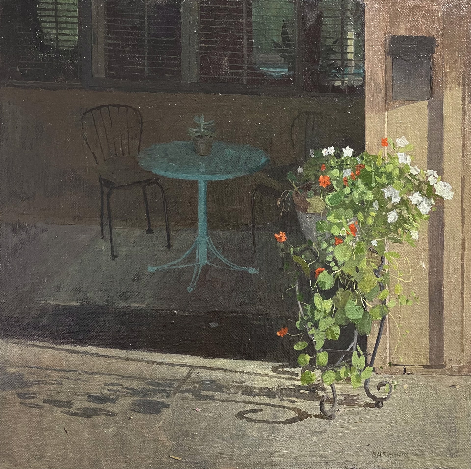 Afternoon Shadows and Blossoms by Spencer Simmons