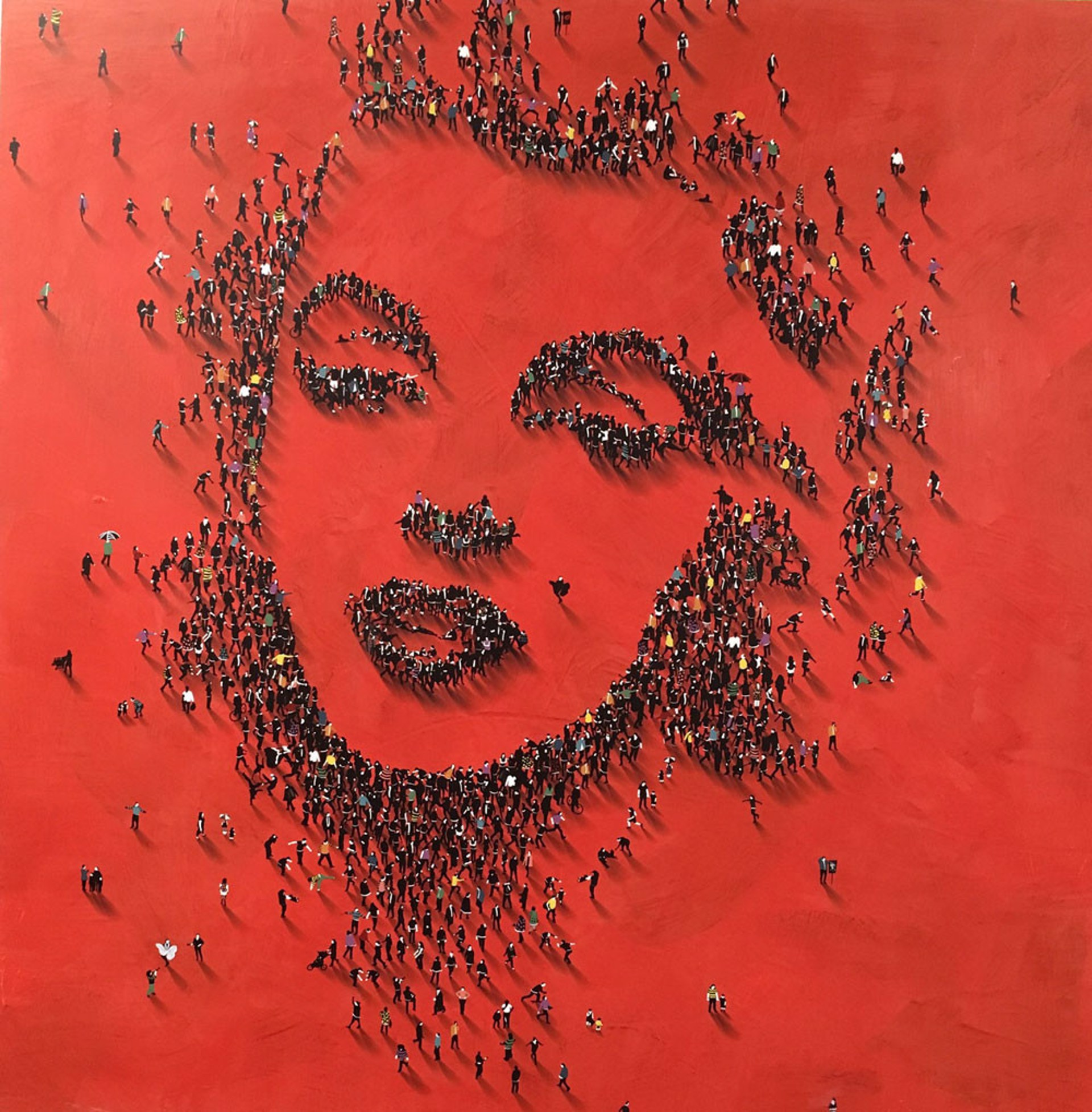 Monroe Rouge by Craig Alan, Populus Figurative