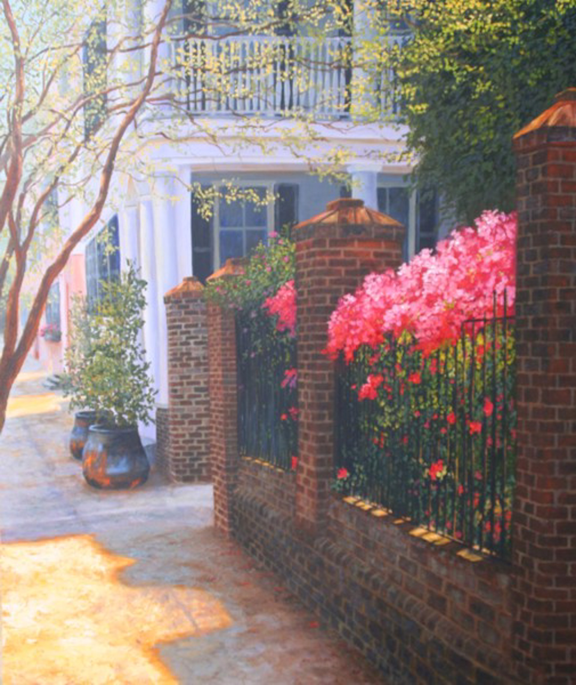 Springtime on Tradd St. by Douglas Grier -- Giclee Prints