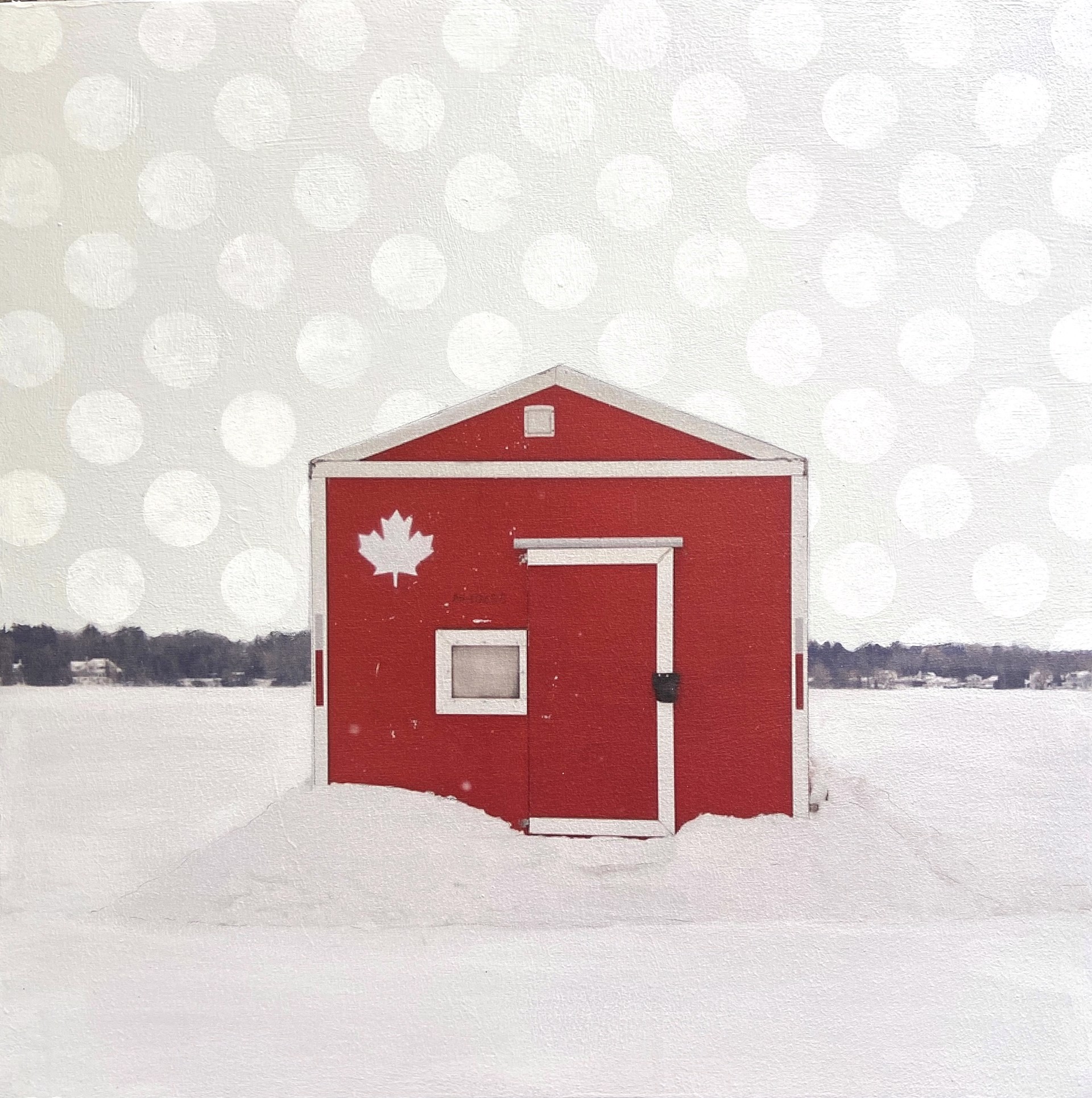 Oh, Canada with Dots by SARAH MARTIN