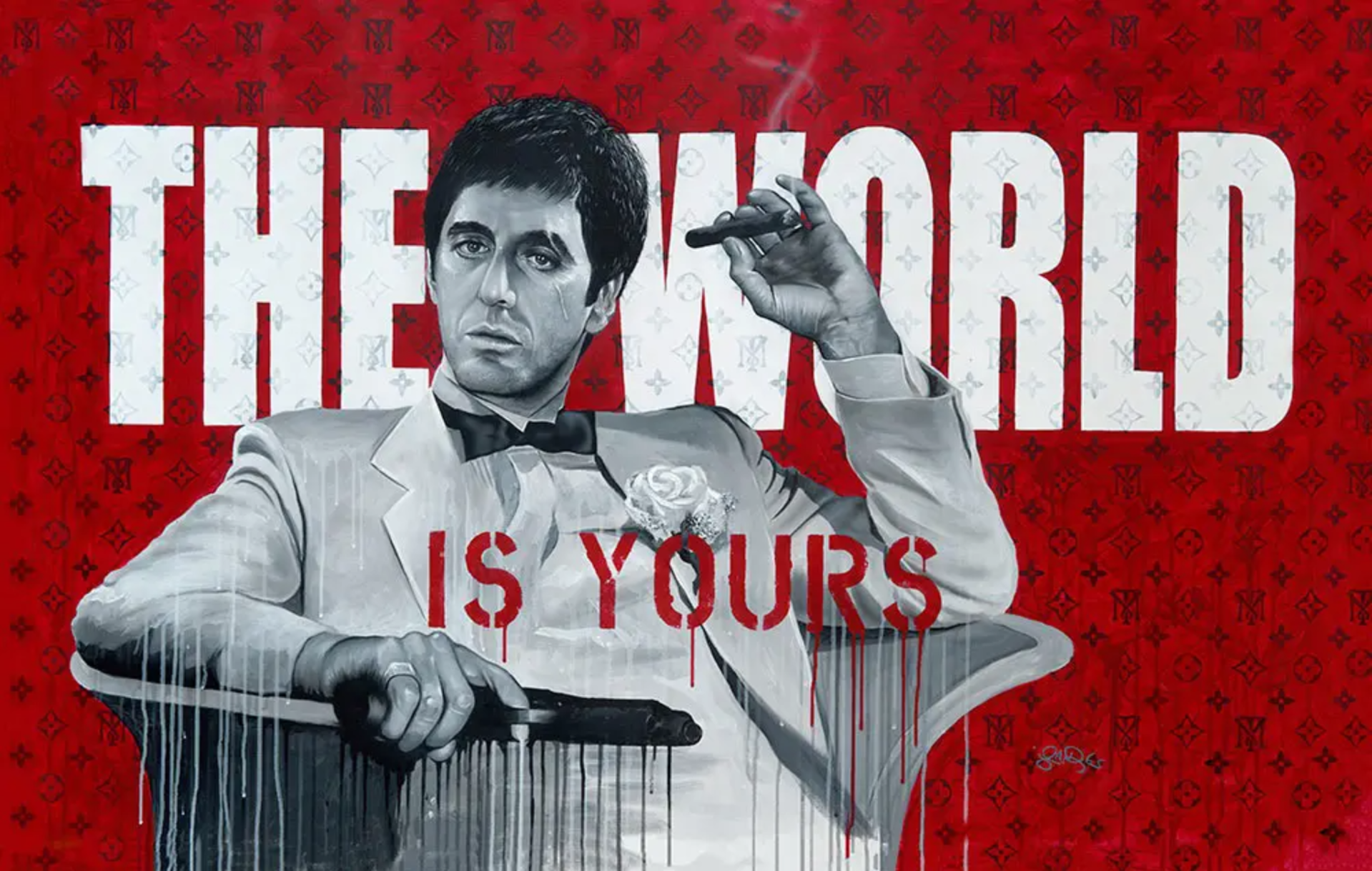 "The World is Yours" Scarface by John Douglas