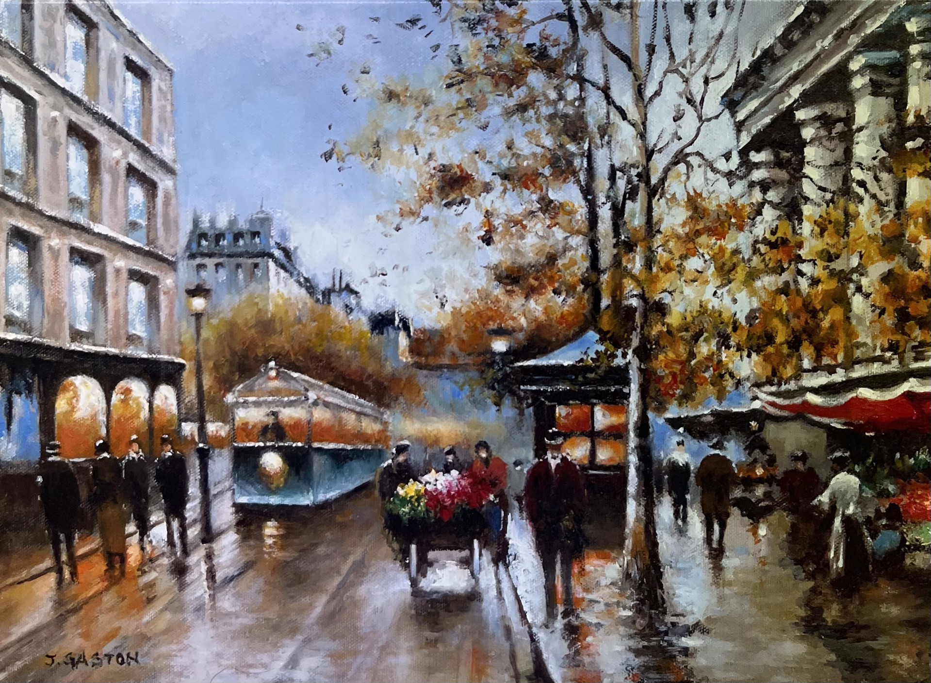 Place de l'Opera by Jan Gaston