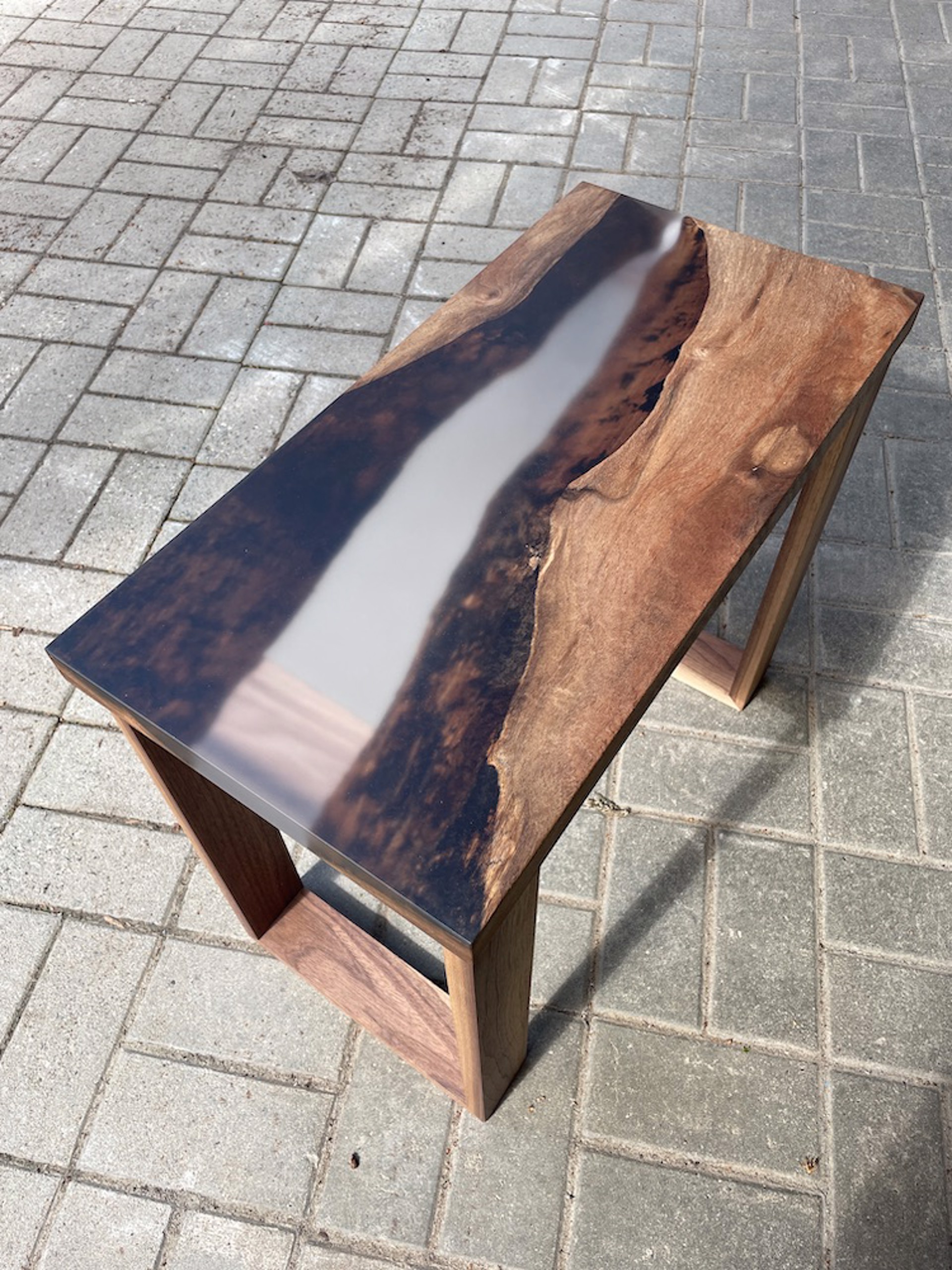 Frosted Stream Table by Benjamin McLaughlin