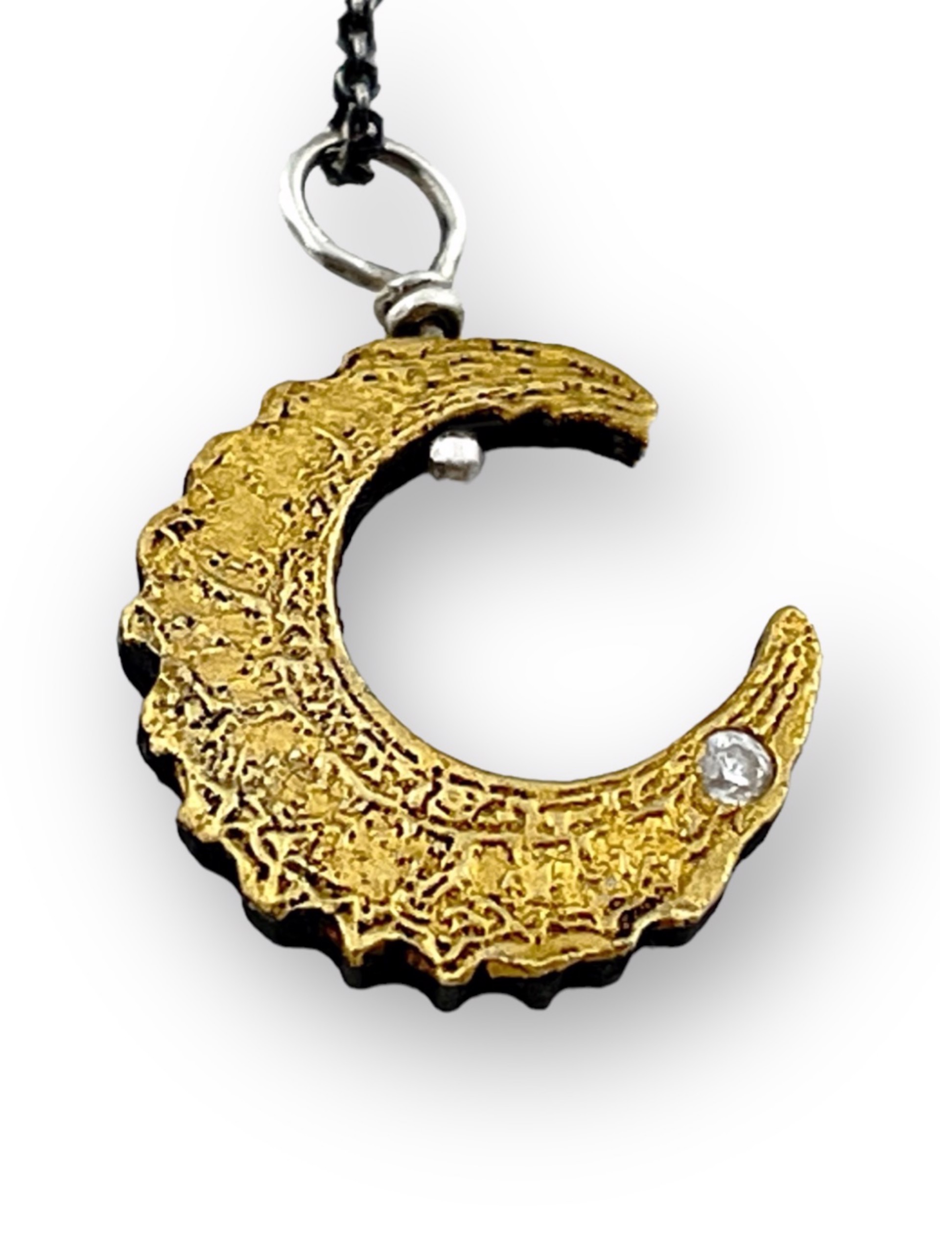 Lace Moon Pendant by Terry Williams Brau