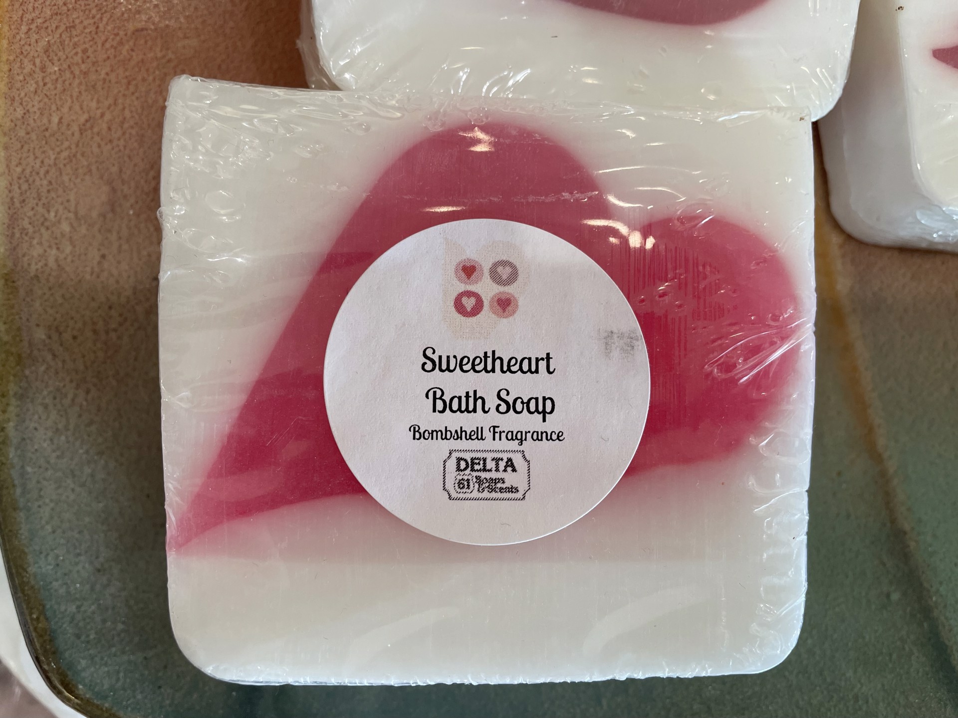Sweetheart Soap Red by Delta Soaps and Scents