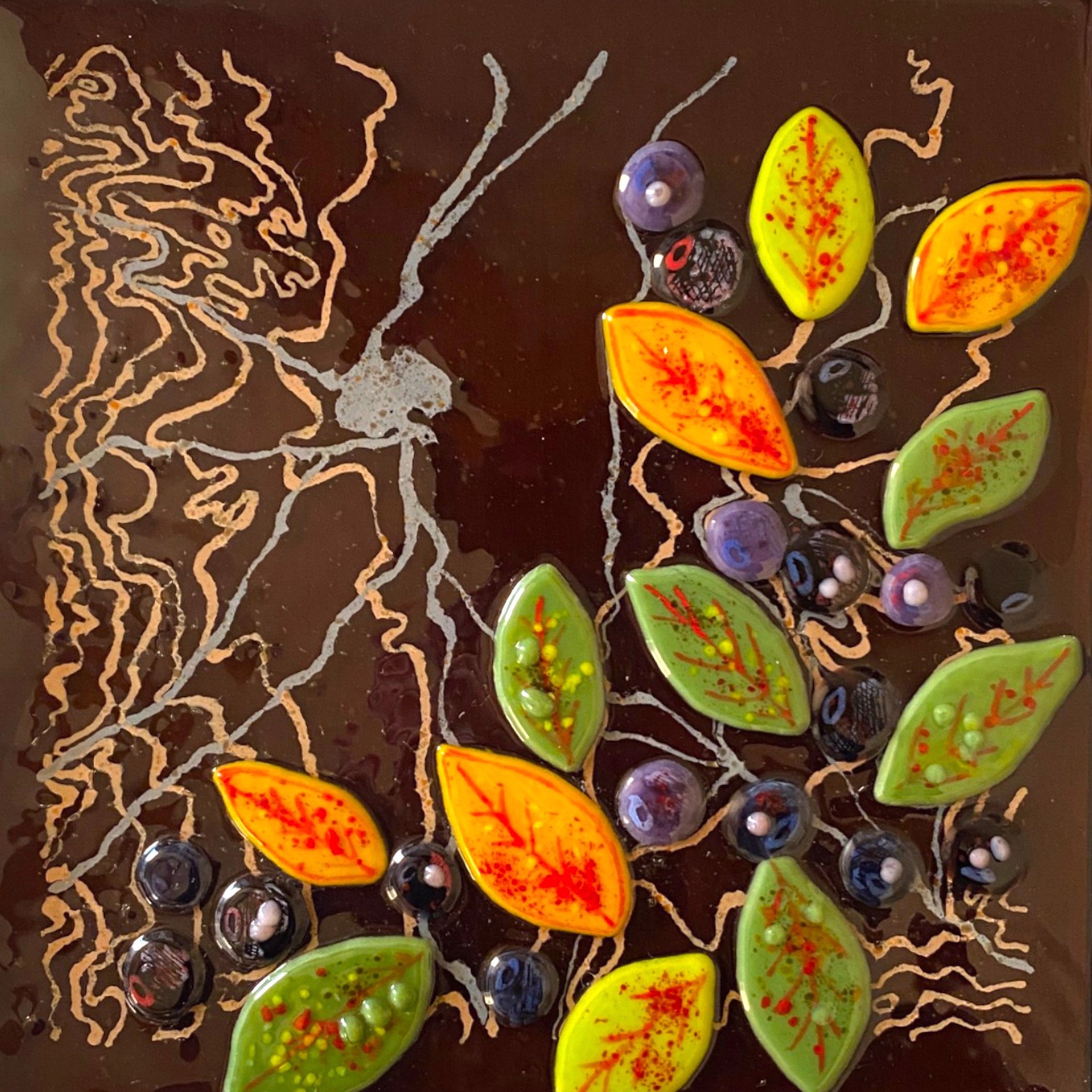 Bitterroot Huckleberries by Lois Keister
