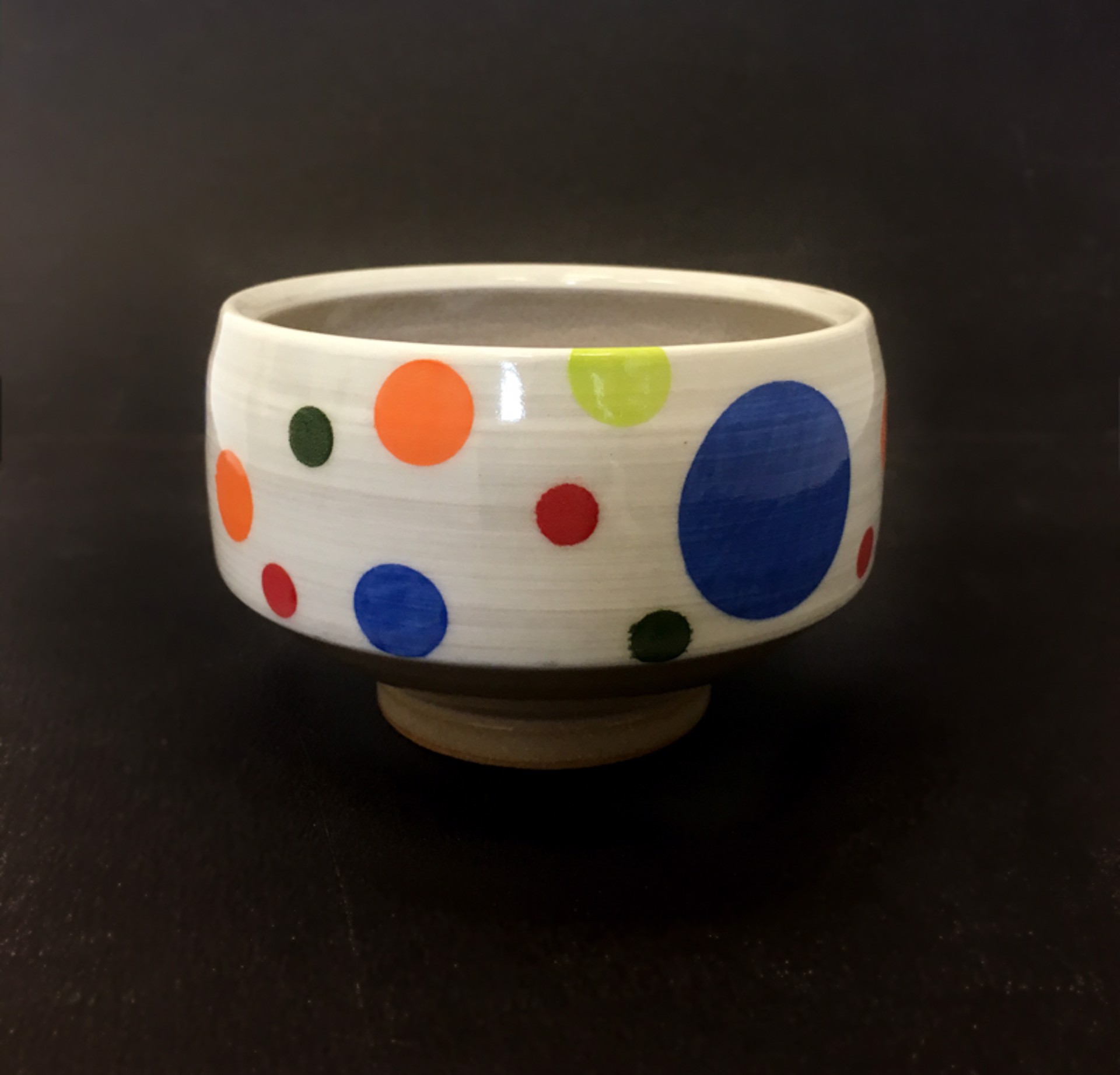 Large Bowl with Dots by Doug Schroder