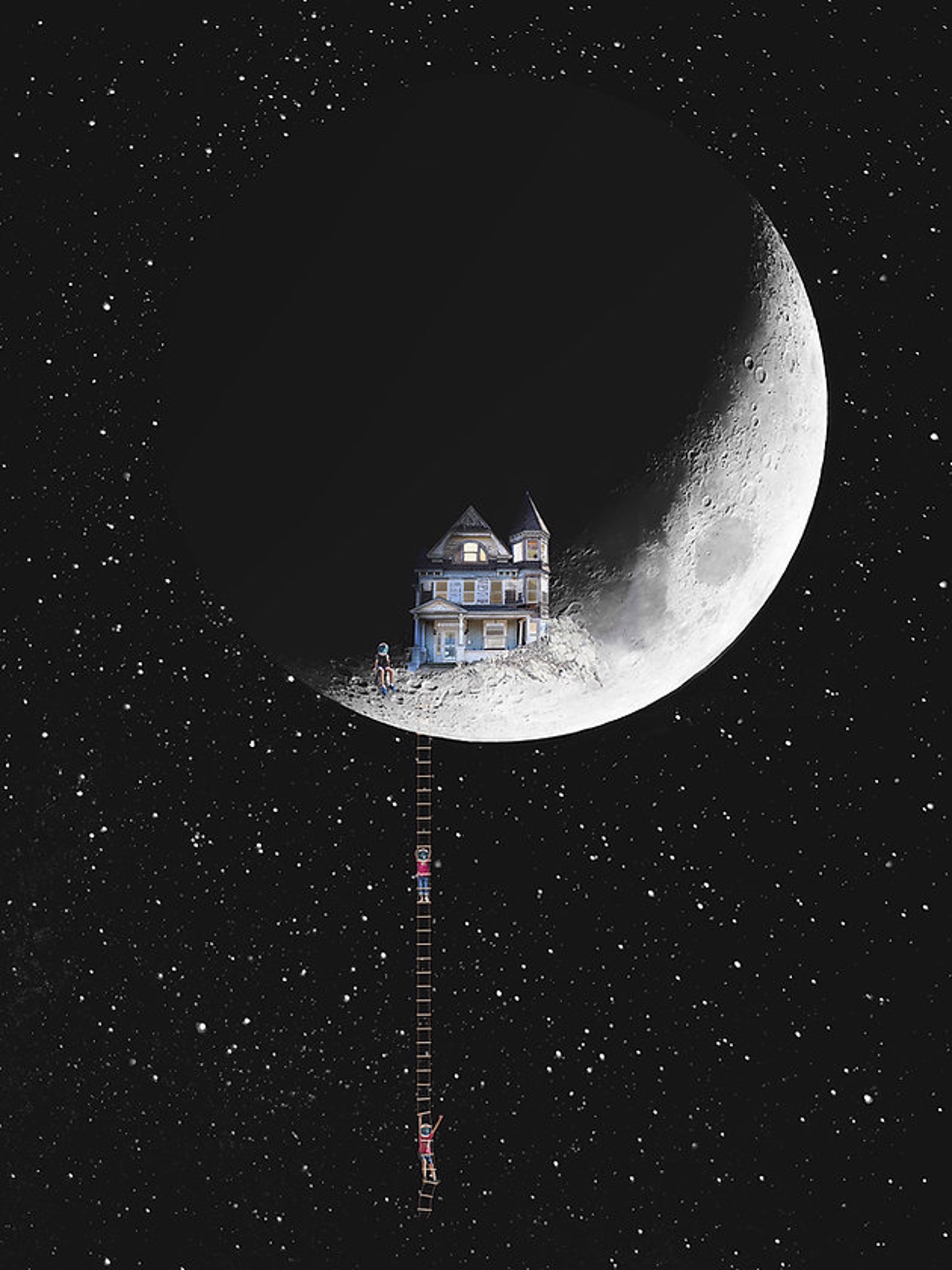 to the moon by Kate Harrold