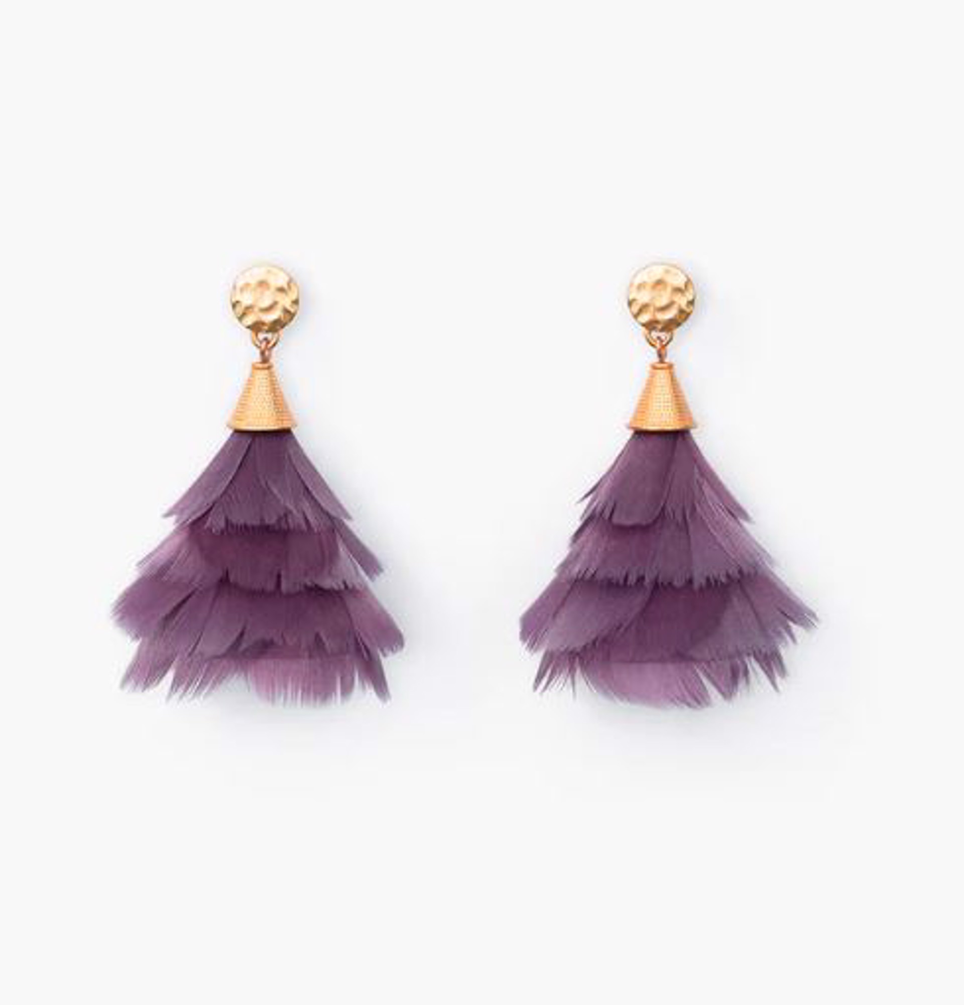 Pyramidal Petite Statement Earrings - Goose by Brackish