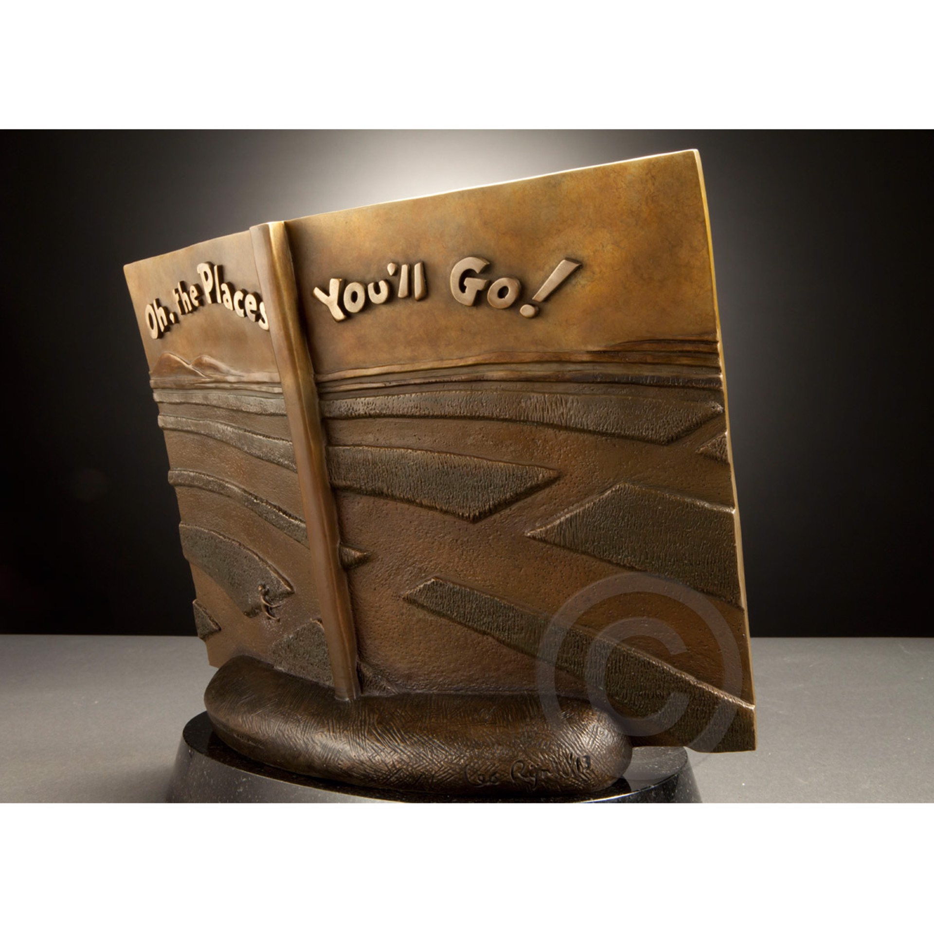 Oh, The Places You'll Go (Maquette) by Dr. Seuss
