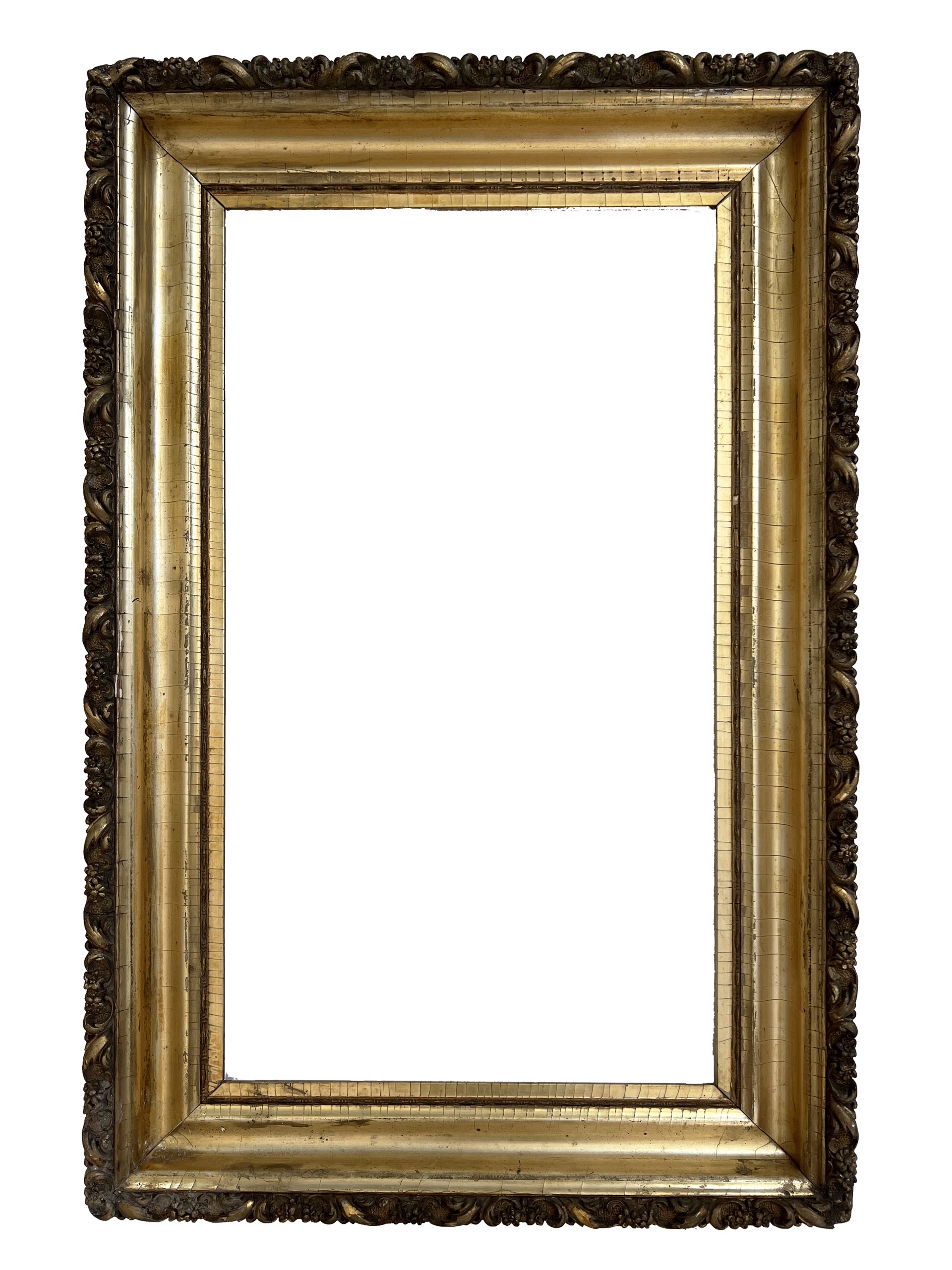 Antique Gold Leaf Frame with Ornate Detail by Antique Frame
