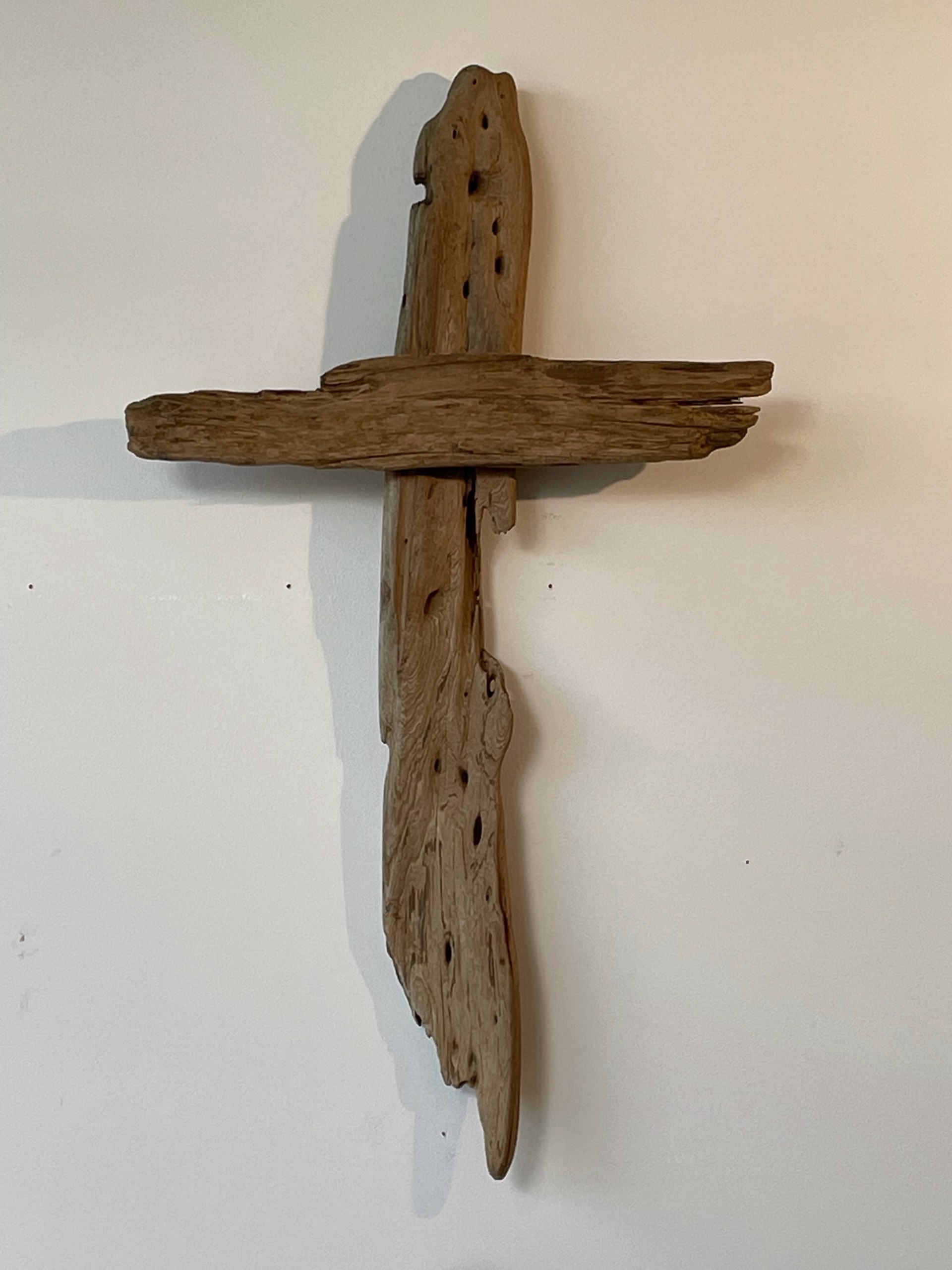 Holy Wood Cross by Jason Davis