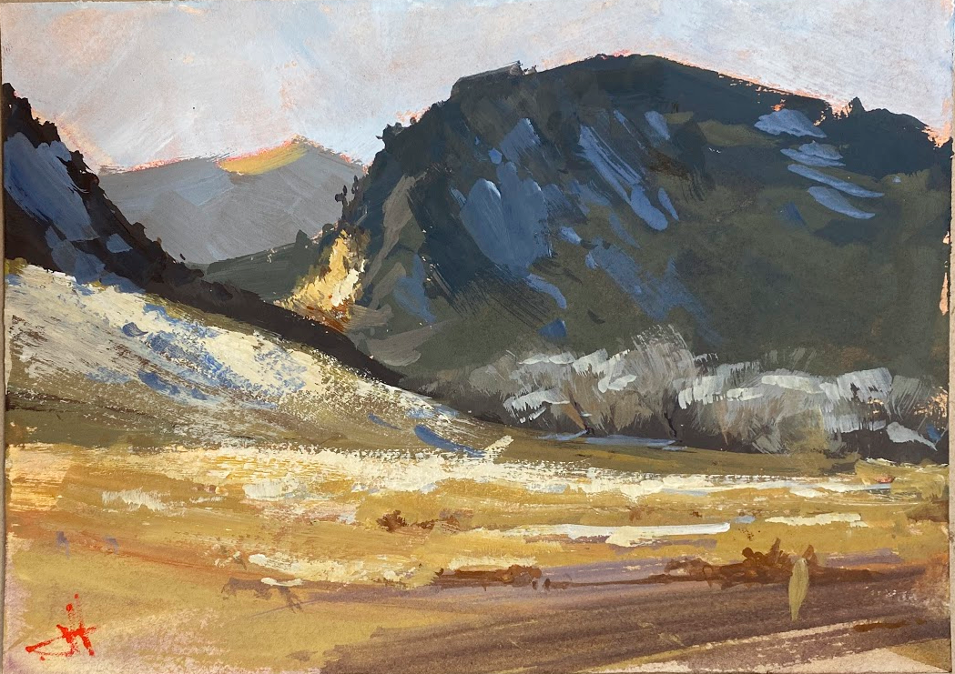 Foothills in Shadow by Judd Mercer