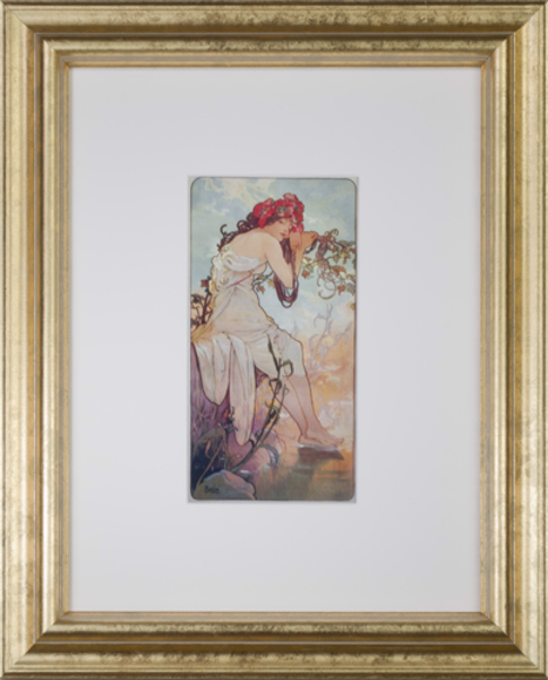 Summer From: The Four Seasons by Alphonse Mucha (after)