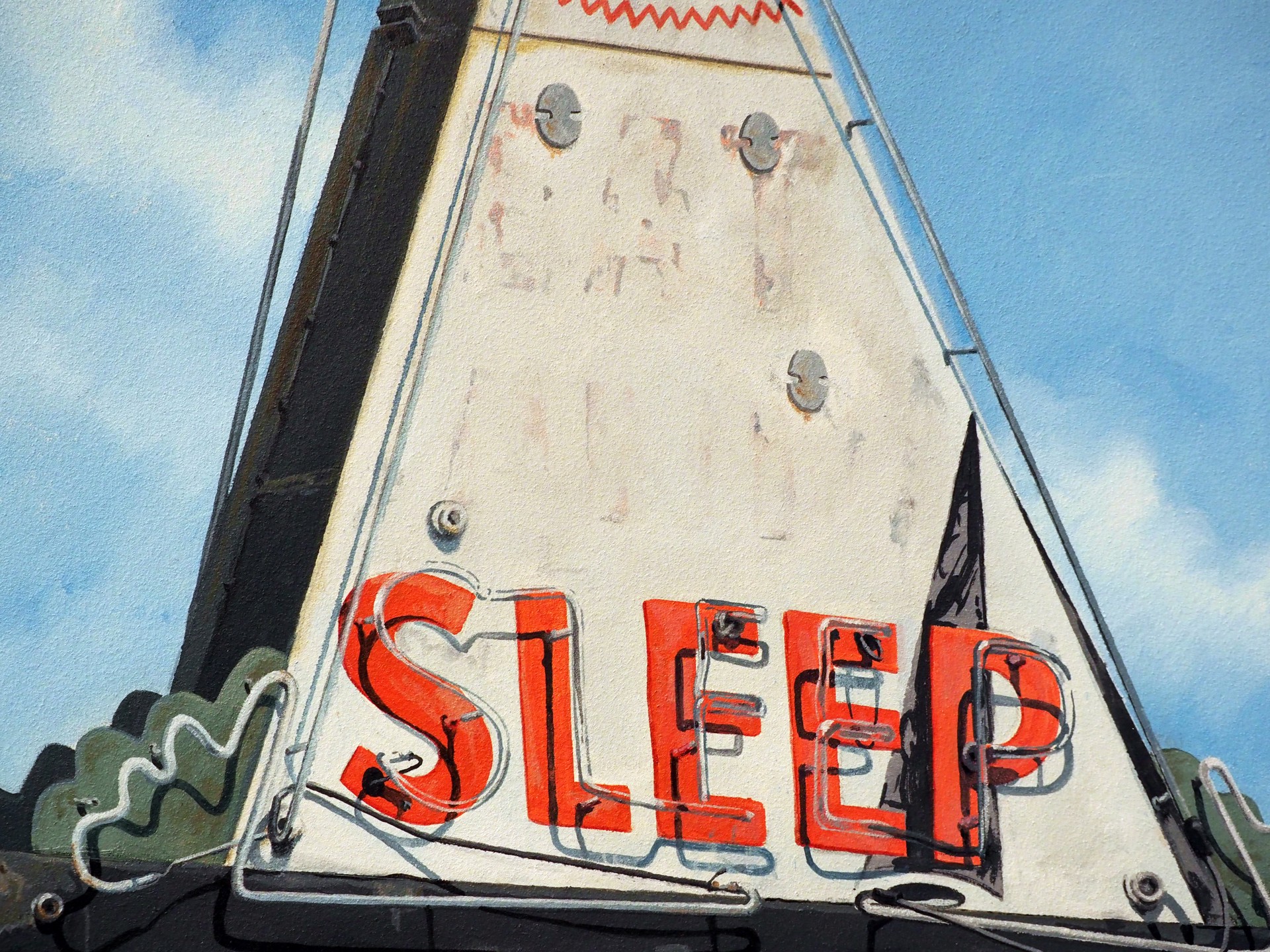 Sleep in a Wigwam by John Sharp
