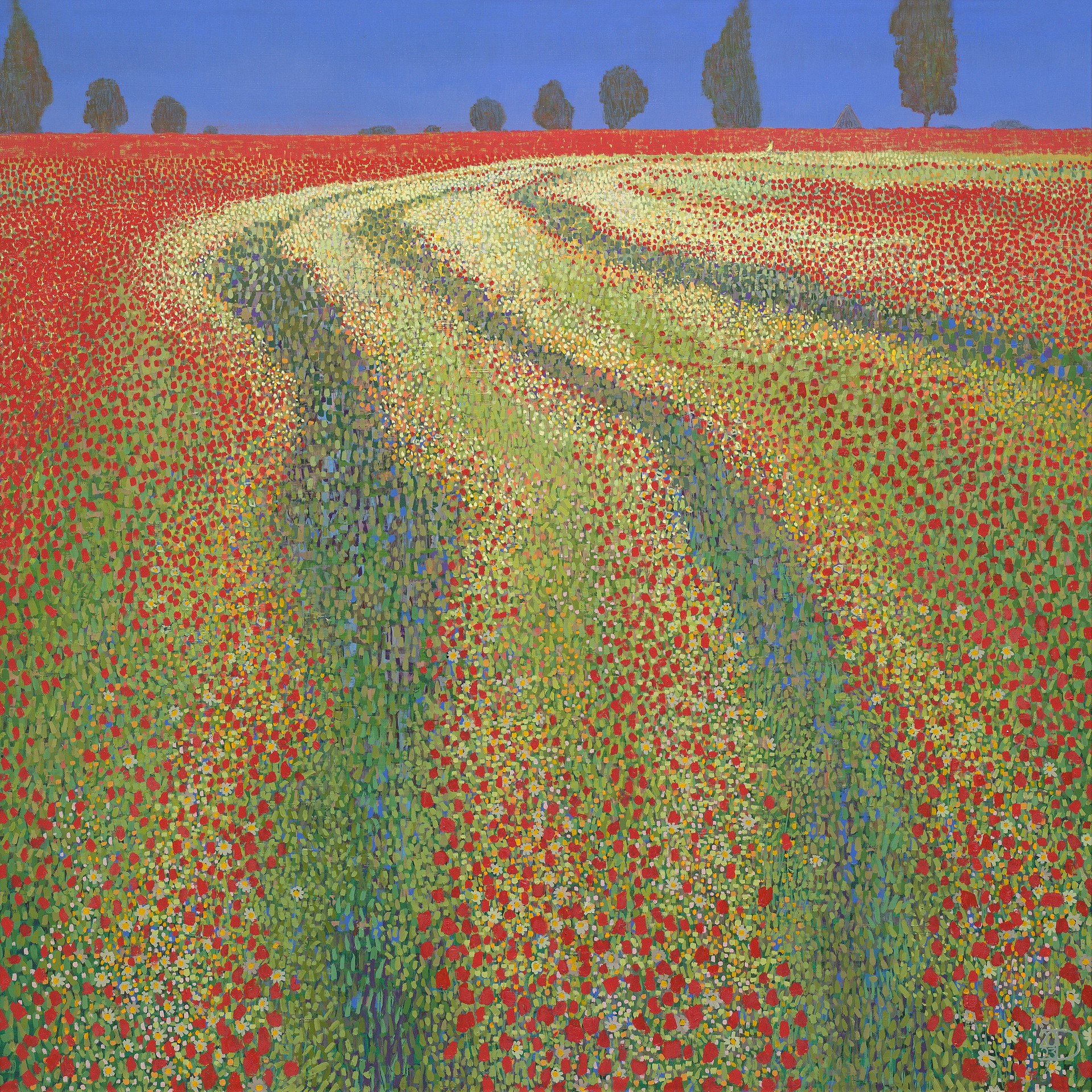 Over the Hill by Ton Dubbeldam